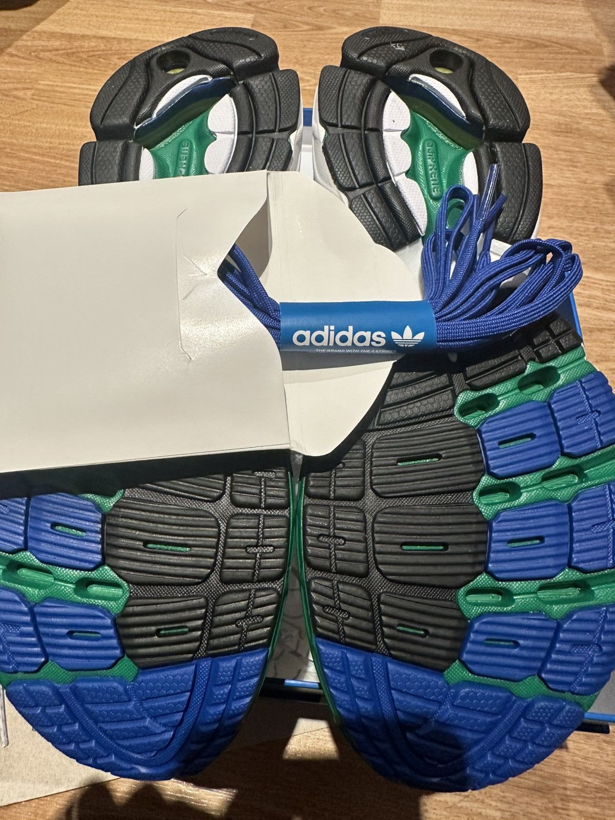 Adidas × Bape Adidas Orketro x BAPE Yellow Blue Green Size 9.5 JQ2398 Size US 10 / EU 43 - 10 Thumbnail
