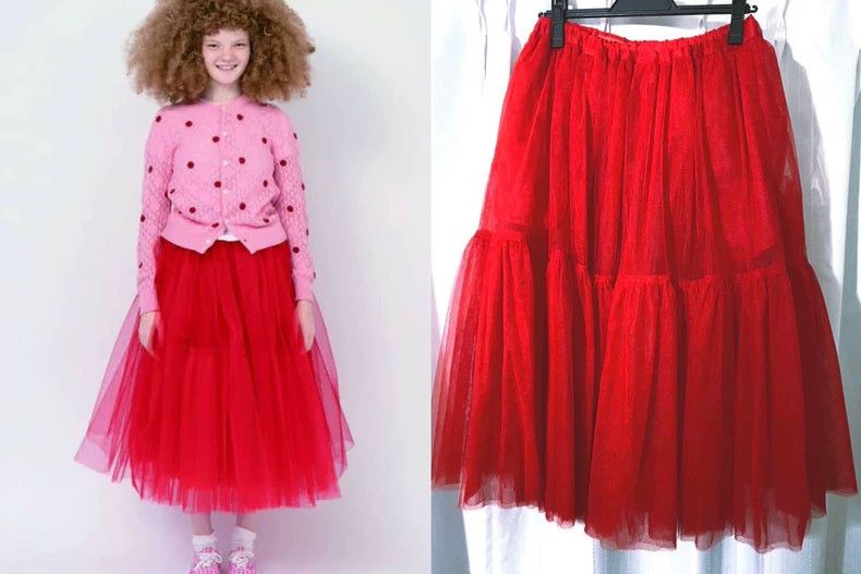 Comme des Garcons Comme Des Garcons size S Yarn half skirt Size 24" / US 00 / IT 34 - 1 Thumbnail