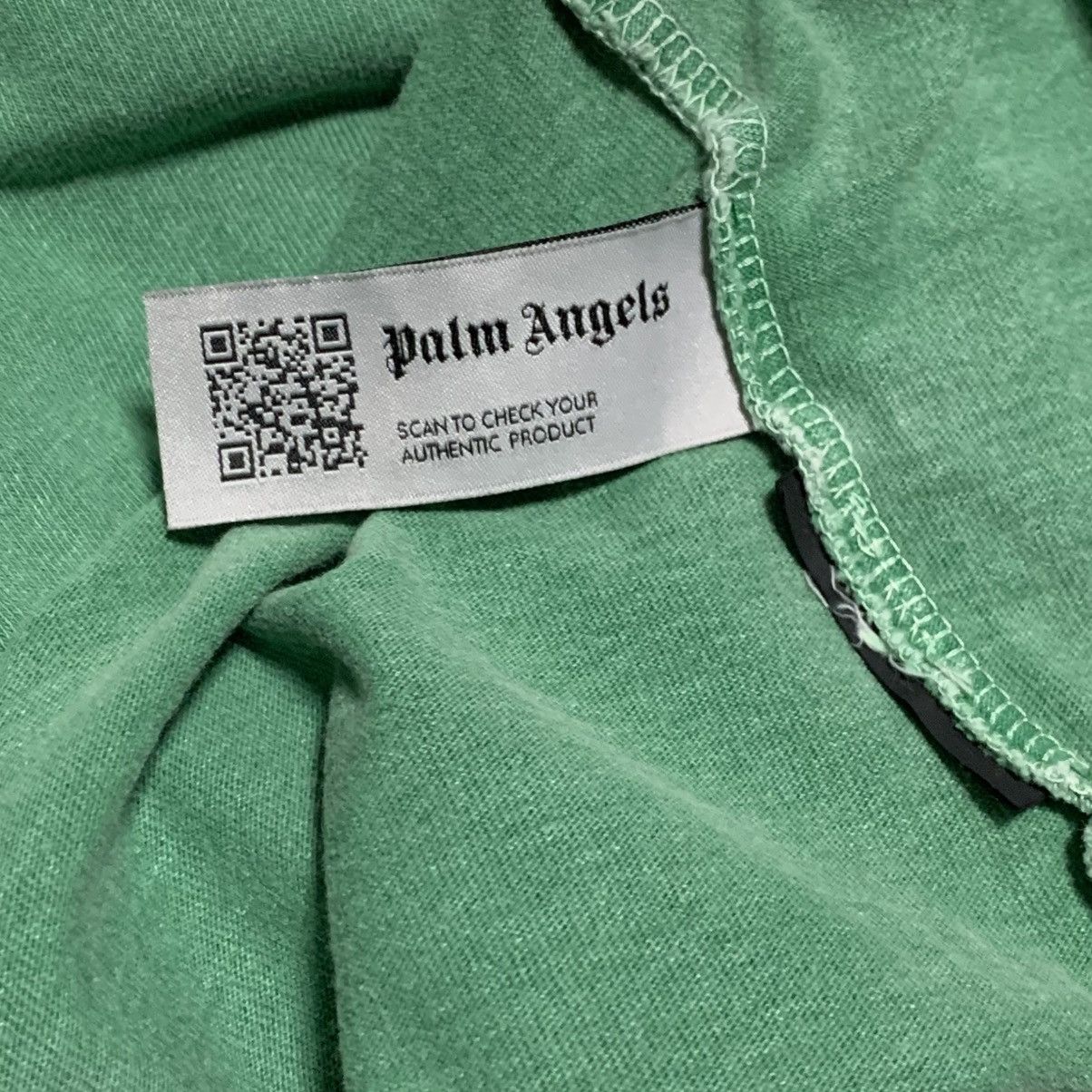 Palm Angels Palm Angels Medium Bear Head Green Tee Distressed Size US M / EU 48-50 / 2 - 6 Thumbnail