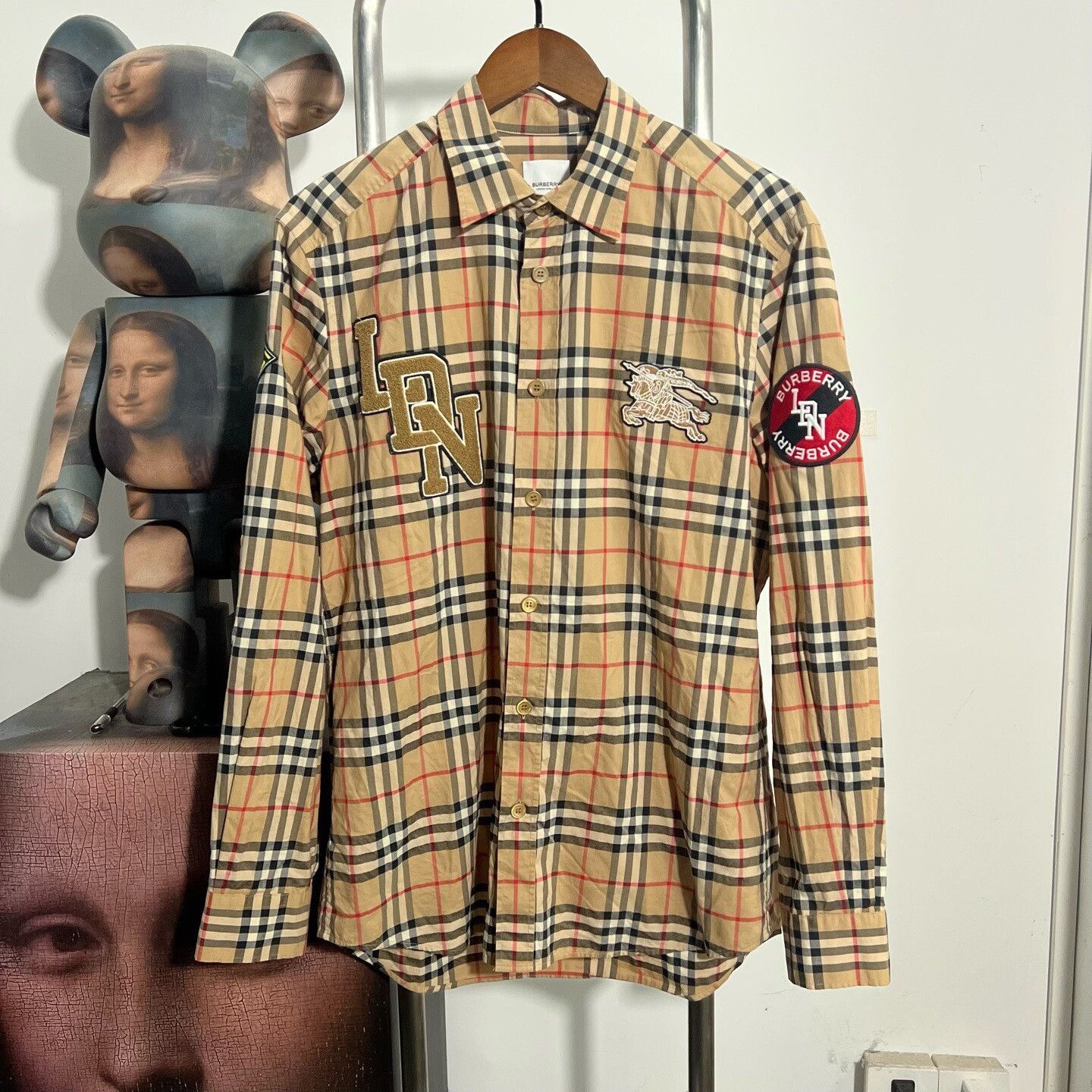 Burberry Burberry Plaid Shirt m Men Size US M / EU 48-50 / 2 - 1 Thumbnail