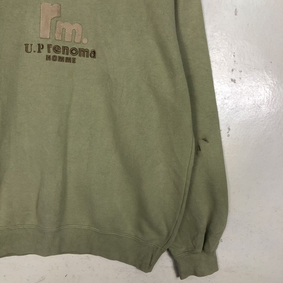 Japanese Brand 📌Vintage Sweatshirt Crewneck UP Renoma Size US L / EU 52-54 / 3 - 7 Thumbnail