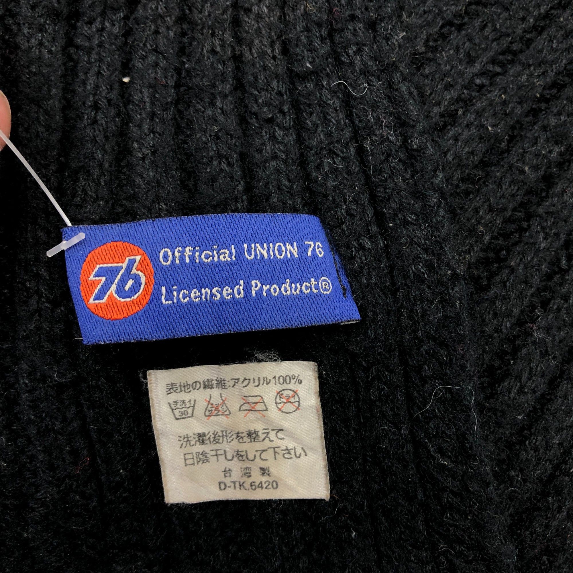Japanese Brand Vintage 76 Lubricant Scarf Muffler Knit Racing Wool Scarves Size ONE SIZE - 5 Thumbnail