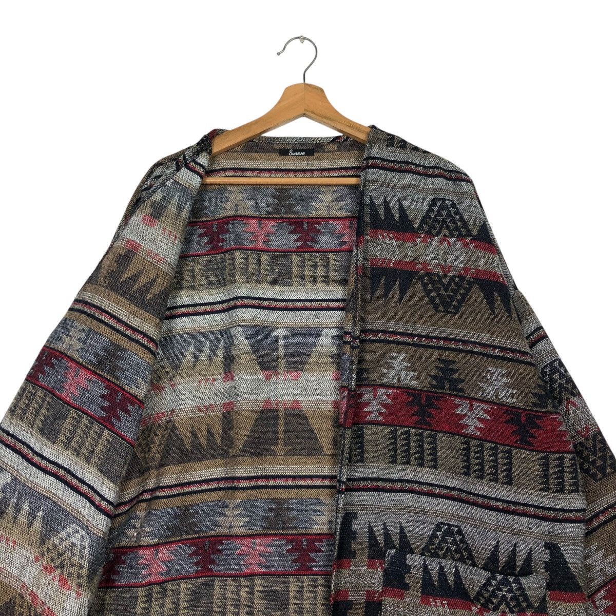 Japanese Brand 🔥VINTAGE JACKET NAVAJO NATIVE AZTEC SUVERE ISSEY MIYAKE Size US L / EU 52-54 / 3 - 15 Thumbnail