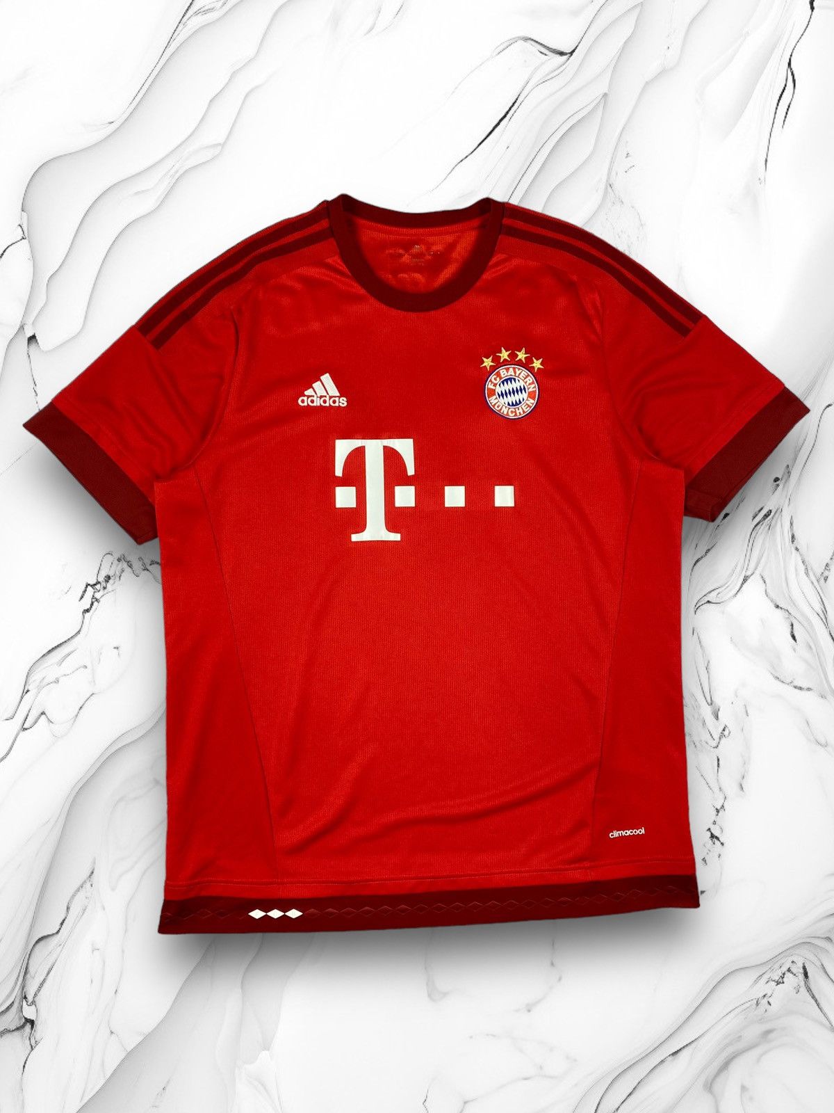 Adidas Adidas Bayern Munchen Soccer Jersey Football Tee Shirt Size US L / EU 52-54 / 3 - 1 Thumbnail