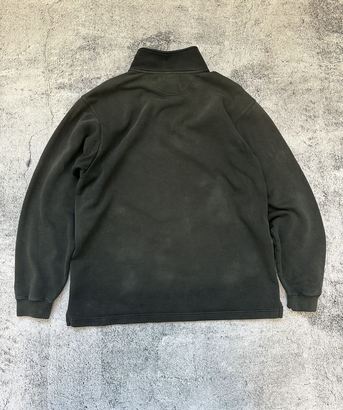Nike Vintage Nike Sweatshirt Distresed 1/4 Zip Gray Size US M / EU 48-50 / 2 - 14 Thumbnail
