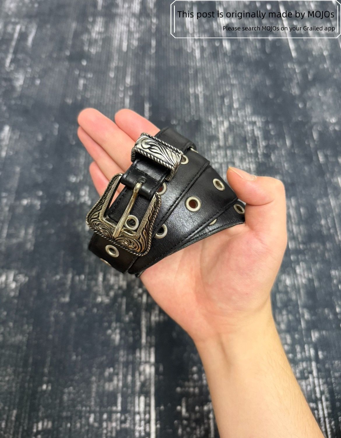 Saint Laurent Paris Western Belt | Grailed