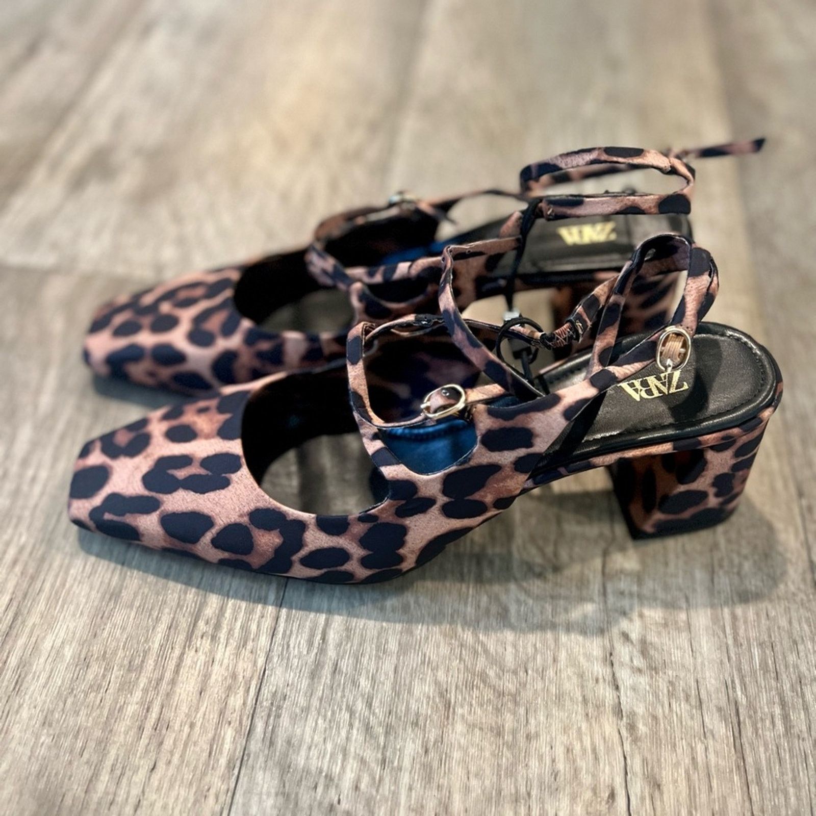 Zara ZARA Block Heel Shoes NWT Size US 8 / IT 38 - 17 Thumbnail