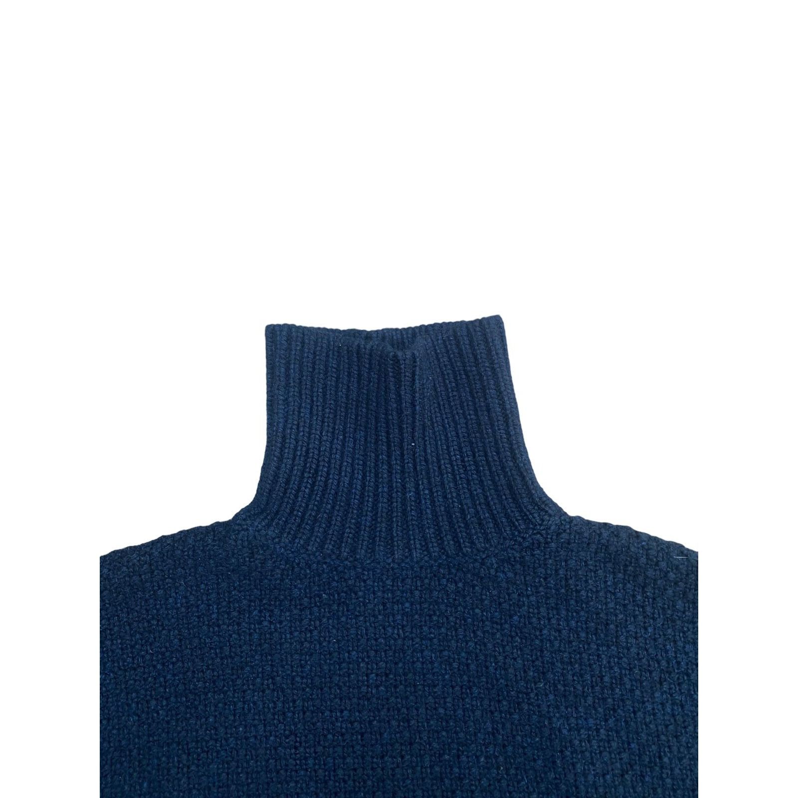 Celine Phoebe Philo Oversized Cashmere Cropped Sweater Size XS / US 0-2 / IT 36-38 - 2 Thumbnail