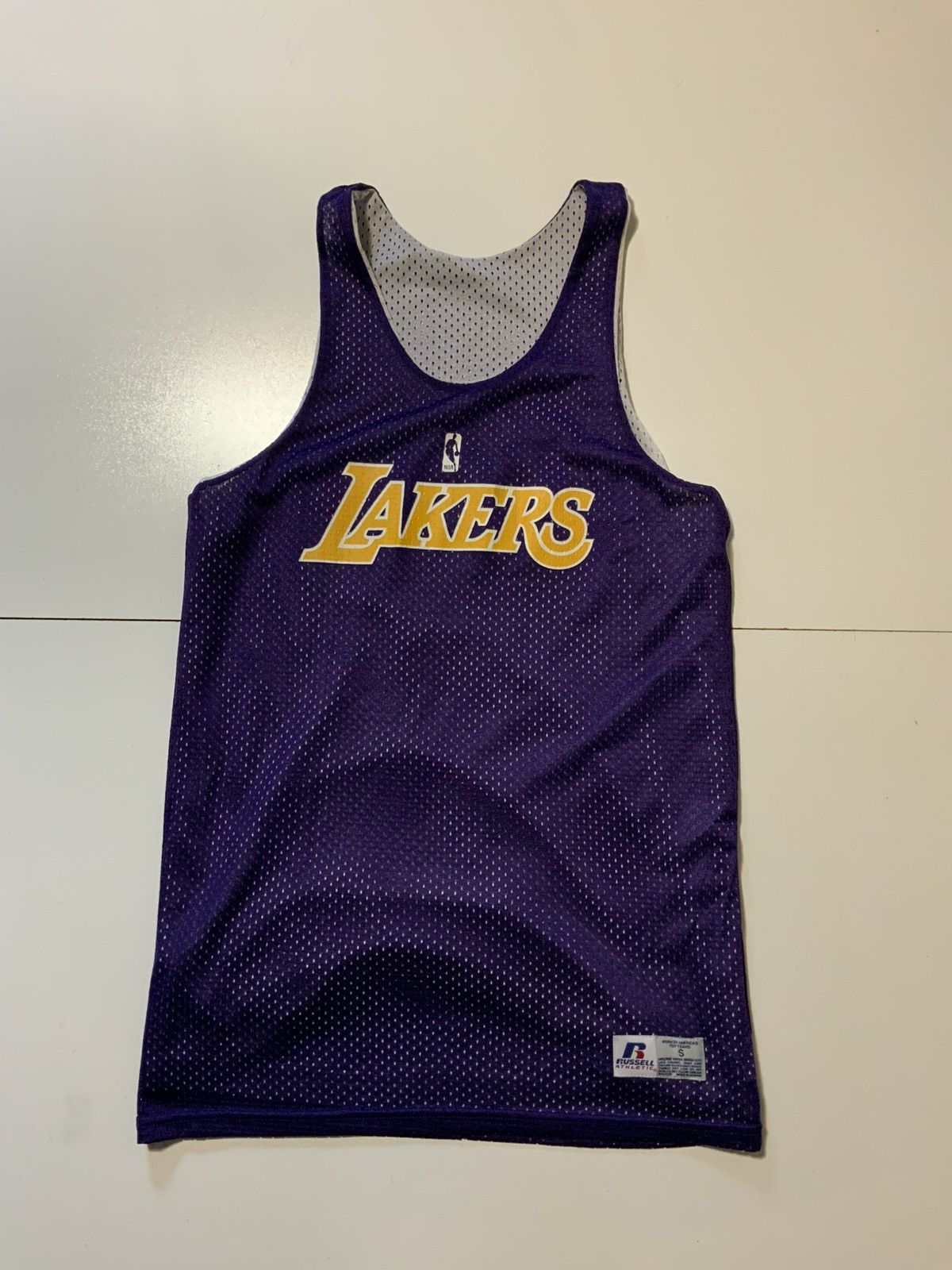 Russell Athletic Vintage Russell Los Angeles Lakers NBA Basketball Jersey Size US S / EU 44-46 / 1 - 1 Thumbnail