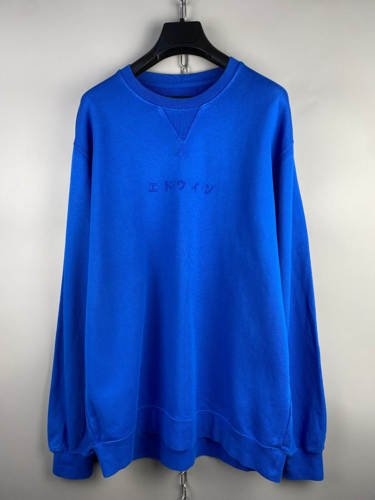 Edwin Edwin Cotton Crew Katakana Sweatshirt Jumper Size US L / EU 52-54 / 3 - 1 Thumbnail