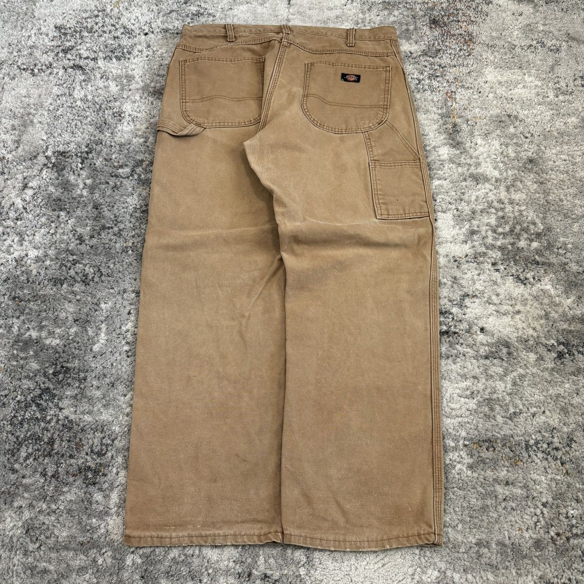 Dickies × StraightFaded × Vintage Vintage Y2K Dickies faded wide leg carpenter pants Size US 36 / EU 52 - 1 Thumbnail