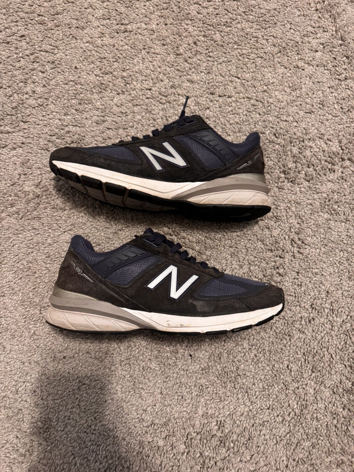 New Balance New Balance 990v5 Navy Blue Size US 10 / EU 43 - 5 Thumbnail