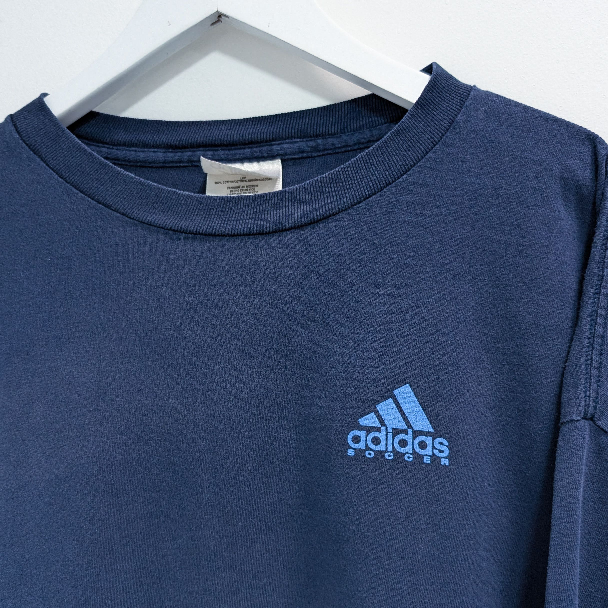 Adidas 2000's Adidas "It takes balls" Long Sleeve Size US XL / EU 56 / 4 - 3 Thumbnail