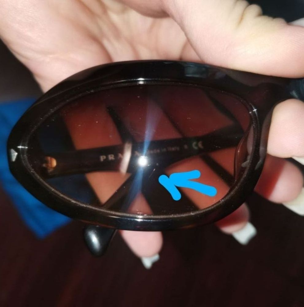 Prada Prada Milano SPR 05N Sunglasses Size ONE SIZE - 9 Thumbnail
