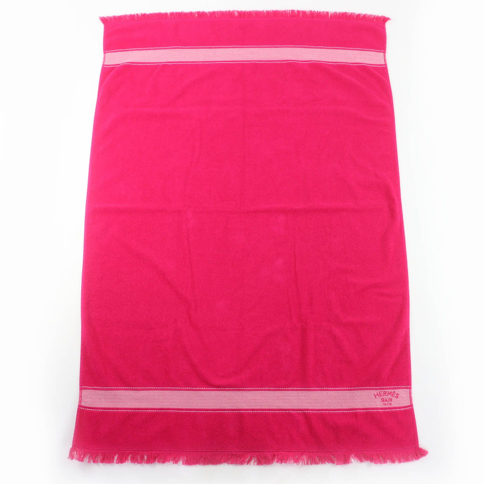 Hermes Hermes Hermès Yachting PM Cotton Beach Towel Large Cotton Other DUTY FREE for USA Size ONE SIZE - 1 Thumbnail