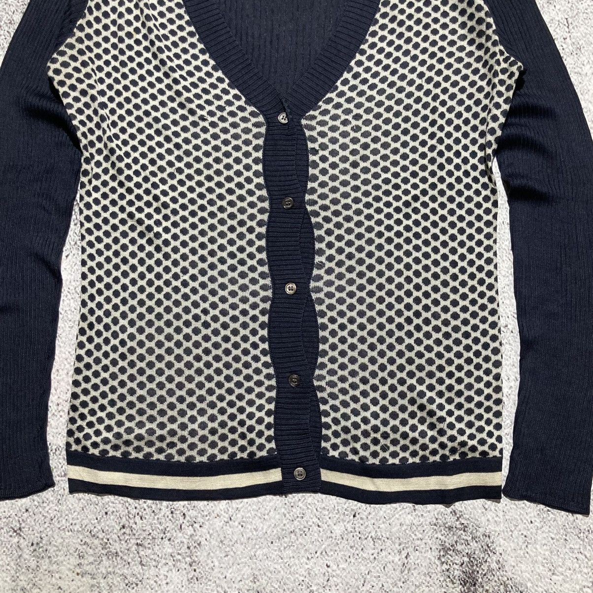 Tory Burch Tory Burch Leopard Motif Silk Cardigan Sweatshirt Luxury Size M / US 6-8 / IT 42-44 - 12 Thumbnail