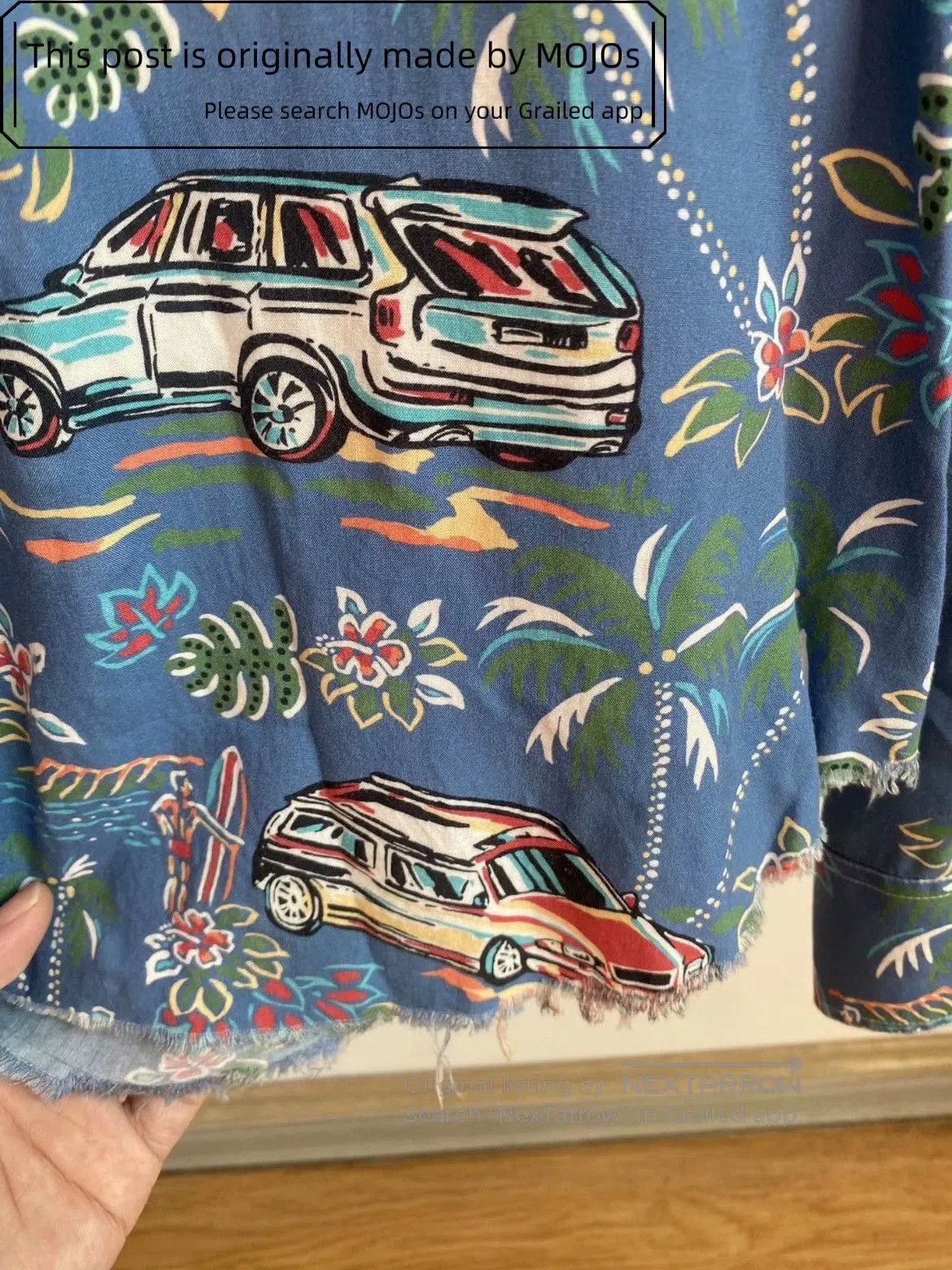 Saint Laurent Paris Sz 41 Saint Laurent Paris 17SS Beach Print Shirt. Size US L / EU 52-54 / 3 - 6 Thumbnail