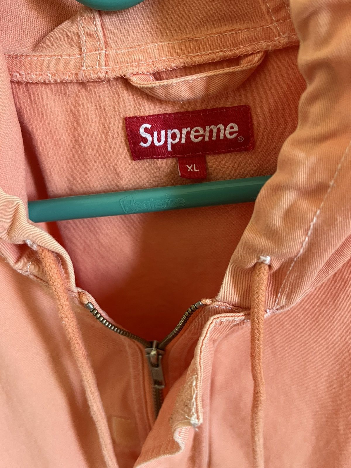 Supreme Supreme Contrast Stitch Twill Pullover 2016 Size US XL / EU 56 / 4 - 4 Thumbnail