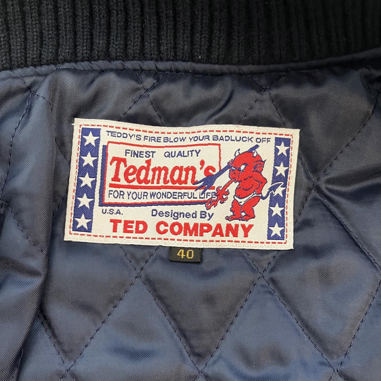 Tedman × Vintage Tedman’s 'Lucky Devil' Varsity Jacket Size US M / EU 48-50 / 2 - 7 Thumbnail