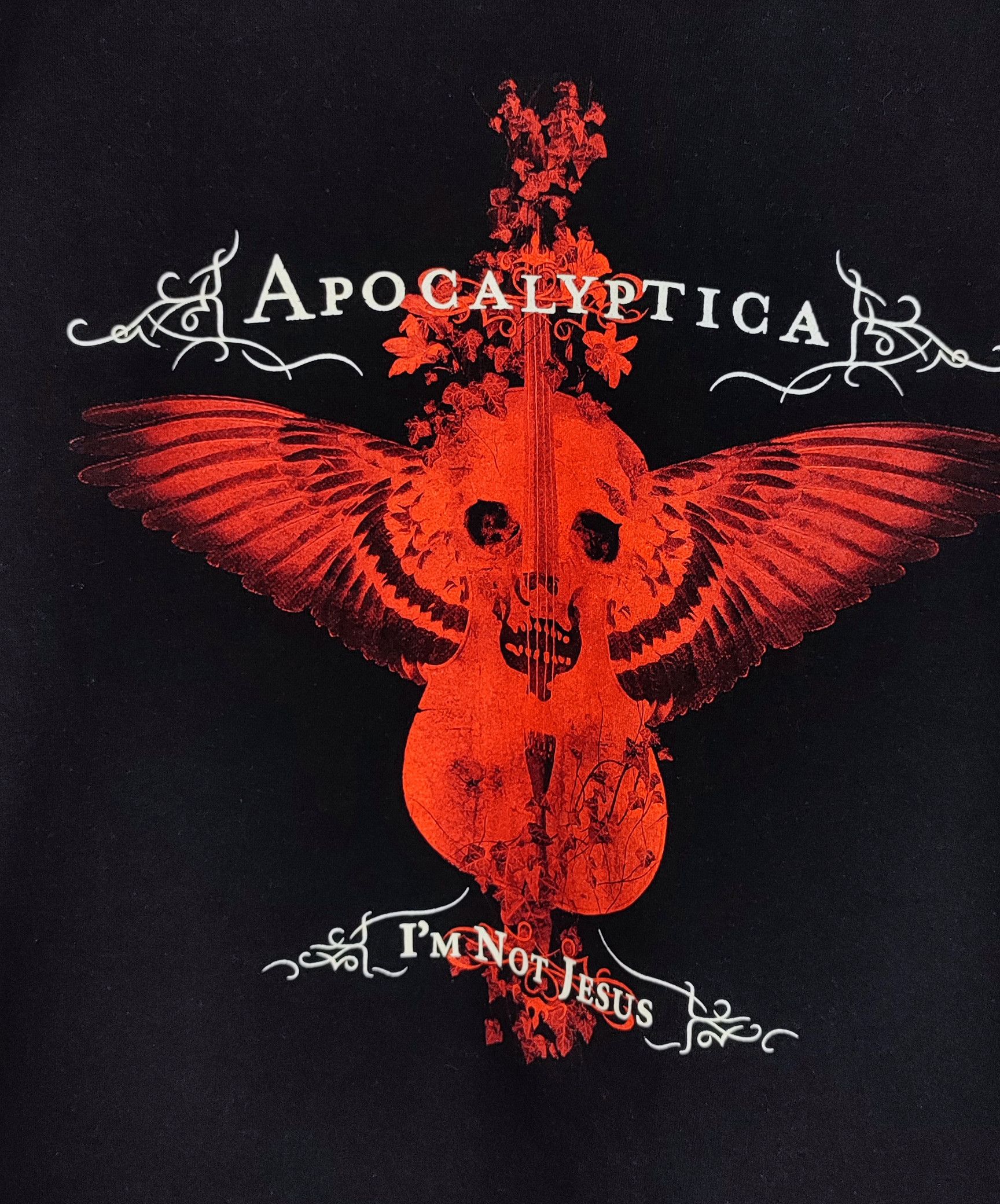 Band Tees Vintage Apocalyptica y2k Symphonic Metal Worlds Collide Size US L / EU 52-54 / 3 - 3 Thumbnail