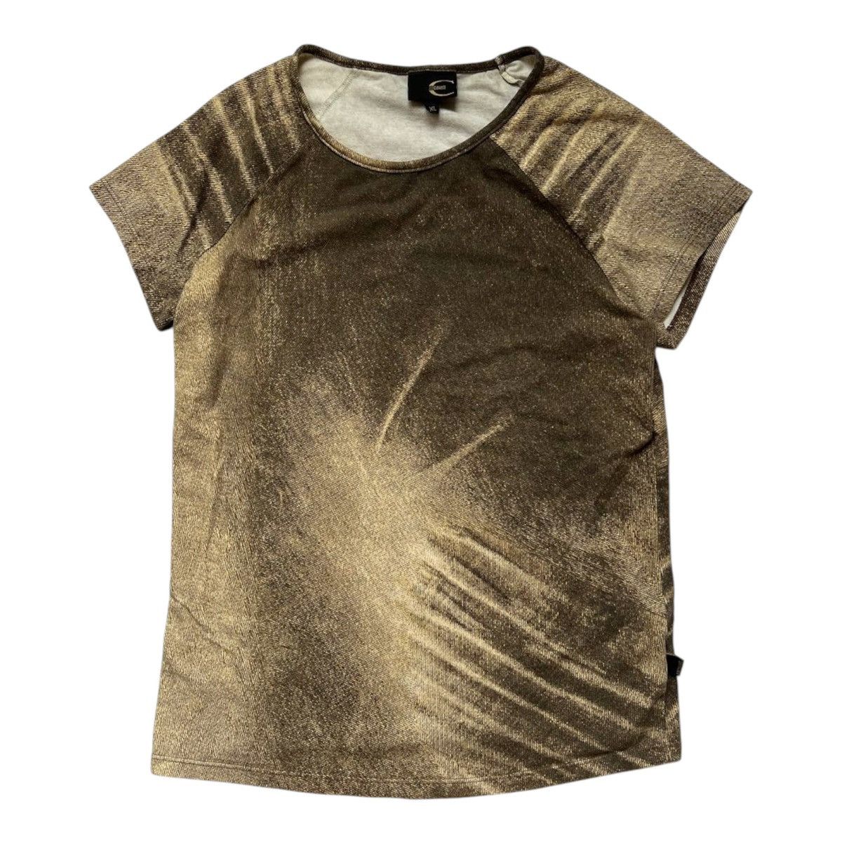 Just Cavalli Vintage Just Cavalli animal denim style print t shirt top Size L / US 10 / IT 46 - 1 Thumbnail