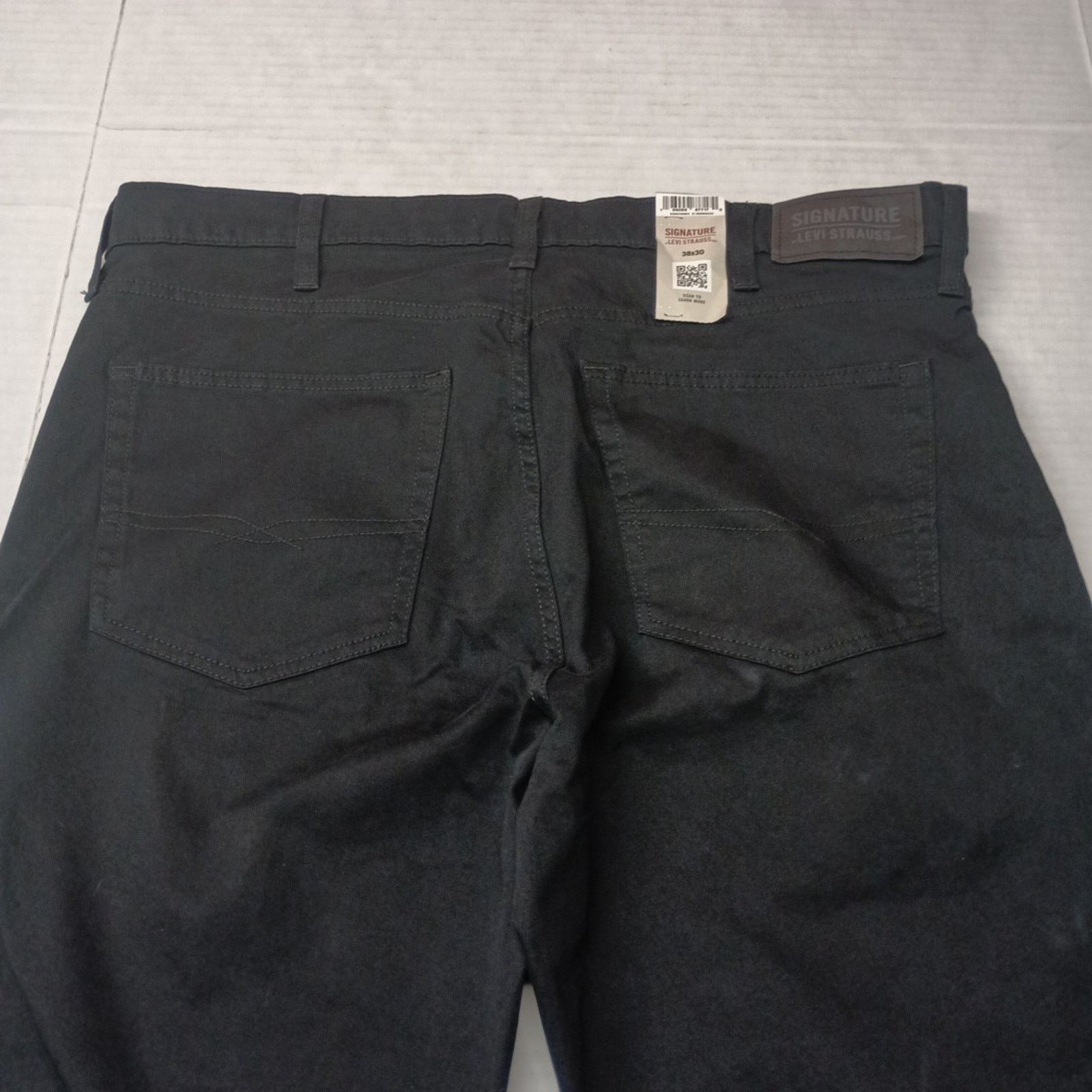 Levi's Signature By Levi Strauss Chino Pants Men's Size 38x30 Black Size US 38 / EU 54 - 9 Thumbnail
