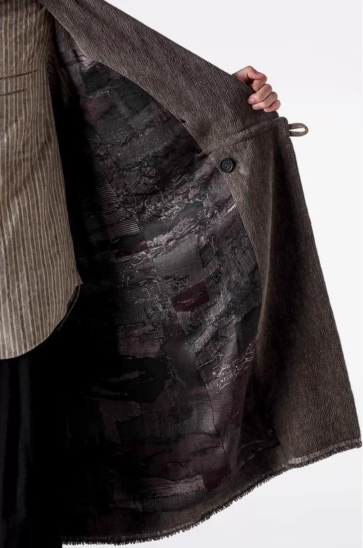 Ziggy Chen Ziggy Chen 25aw Men's Chenille Oversized Overcoat 48 Size US M / EU 48-50 / 2 - 3 Thumbnail