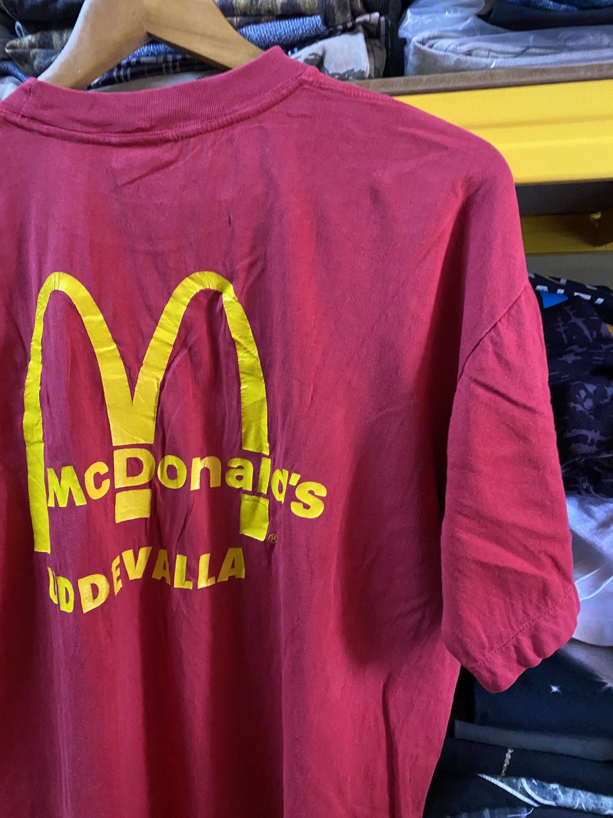 Vintage Vintage 90s MCDONALD bigmac Burger promo tee Size US L / EU 52-54 / 3 - 7 Thumbnail