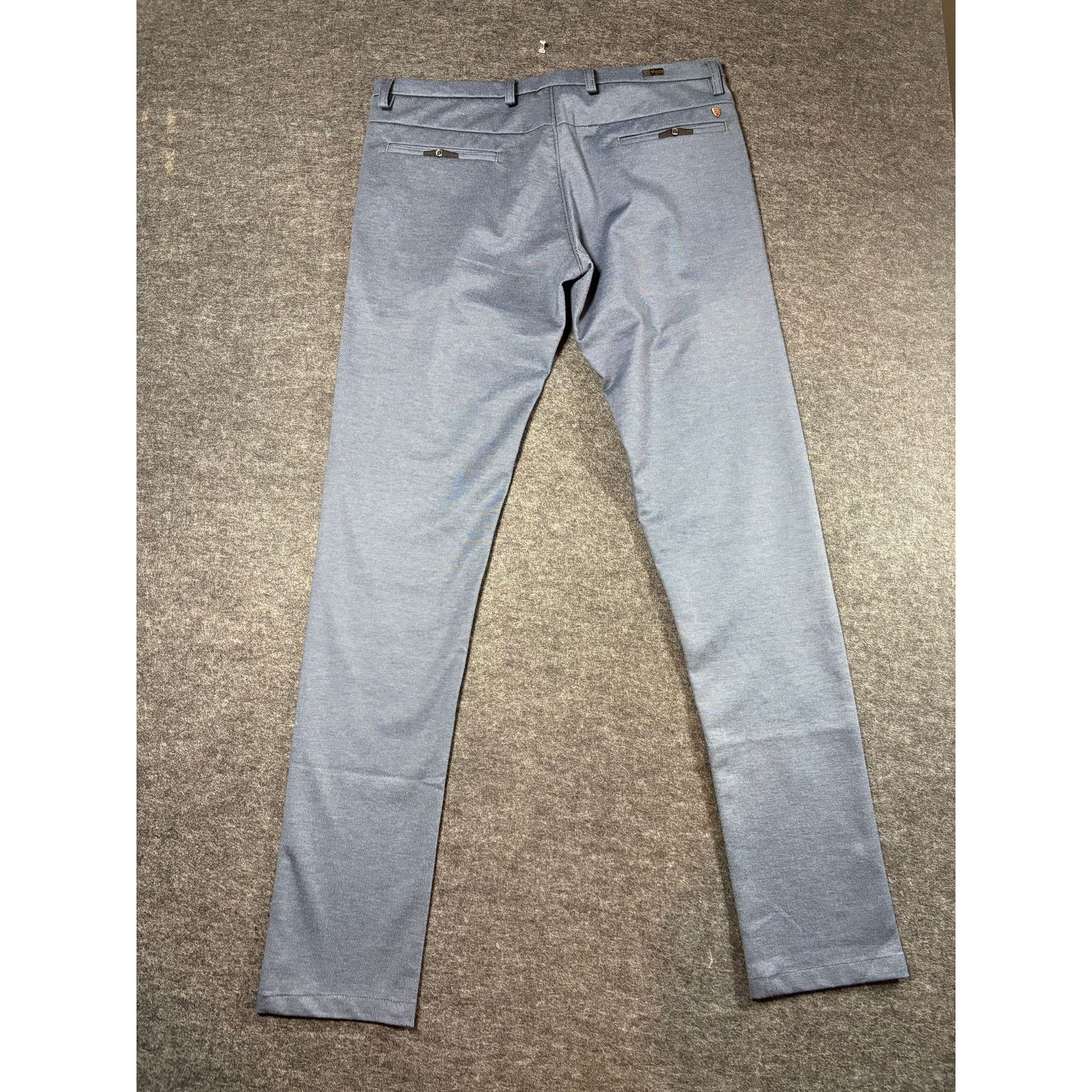 Other Mens navy Slim Fit Dress Pants Golf Style Business Casual Size US 34 / EU 50 - 2 Thumbnail