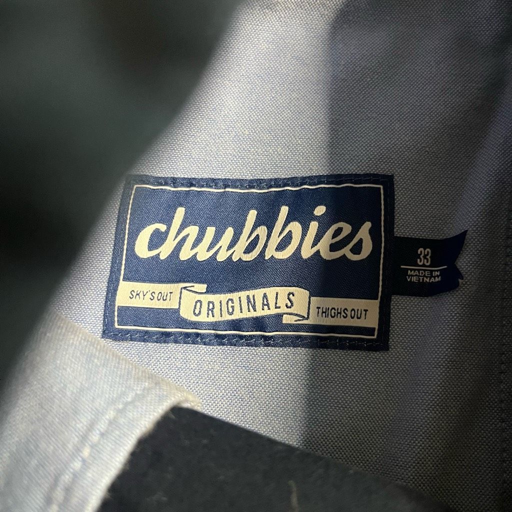 Chubbies Chubbies Navy Casual Shorts 7” inseam Men 33 Size US 40 / EU 56 - 3 Thumbnail