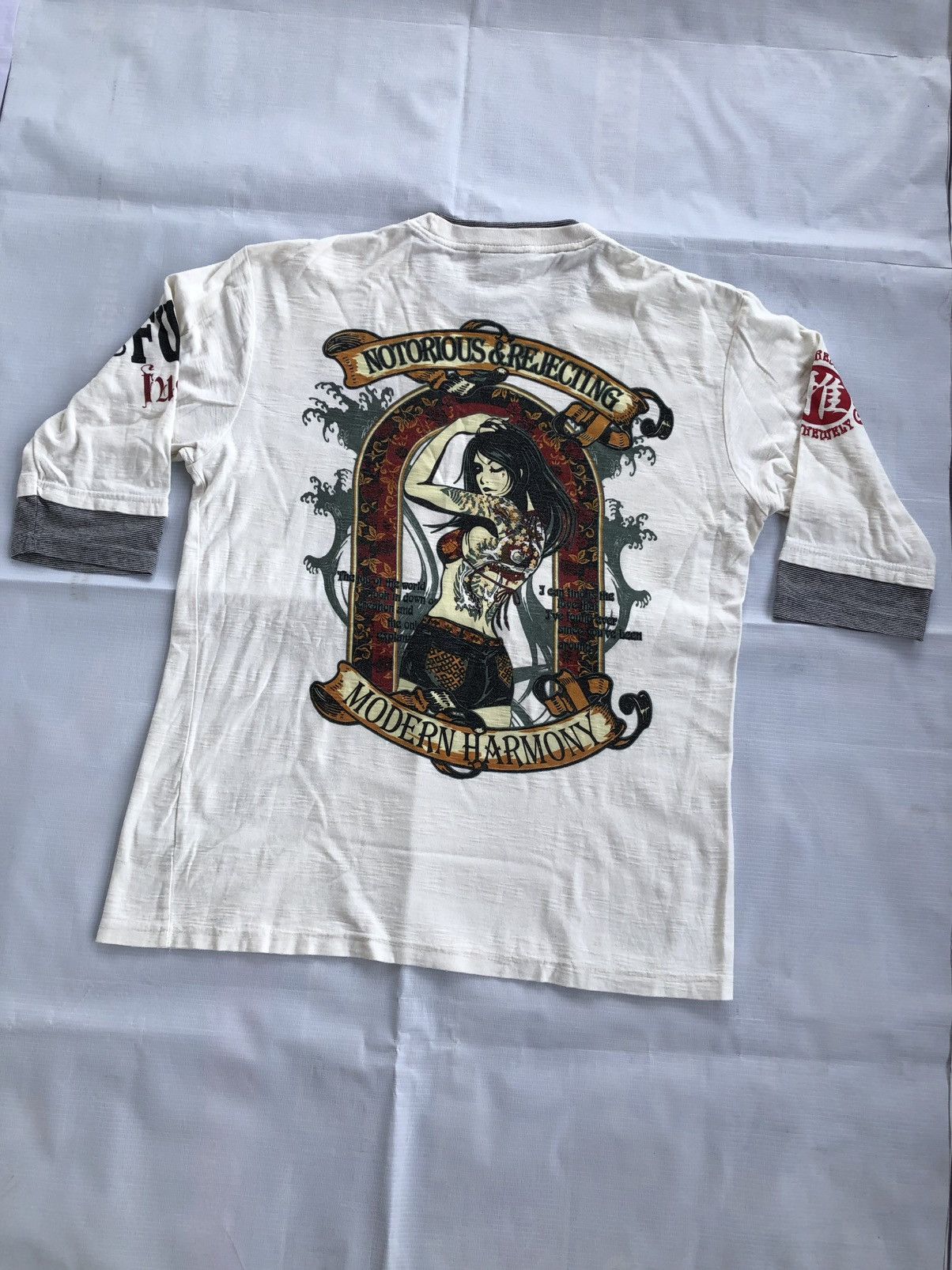 Bullet Noise Bullet Noise girl notorious & Rejecting japaness brand tees Size US L / EU 52-54 / 3 - 4 Thumbnail