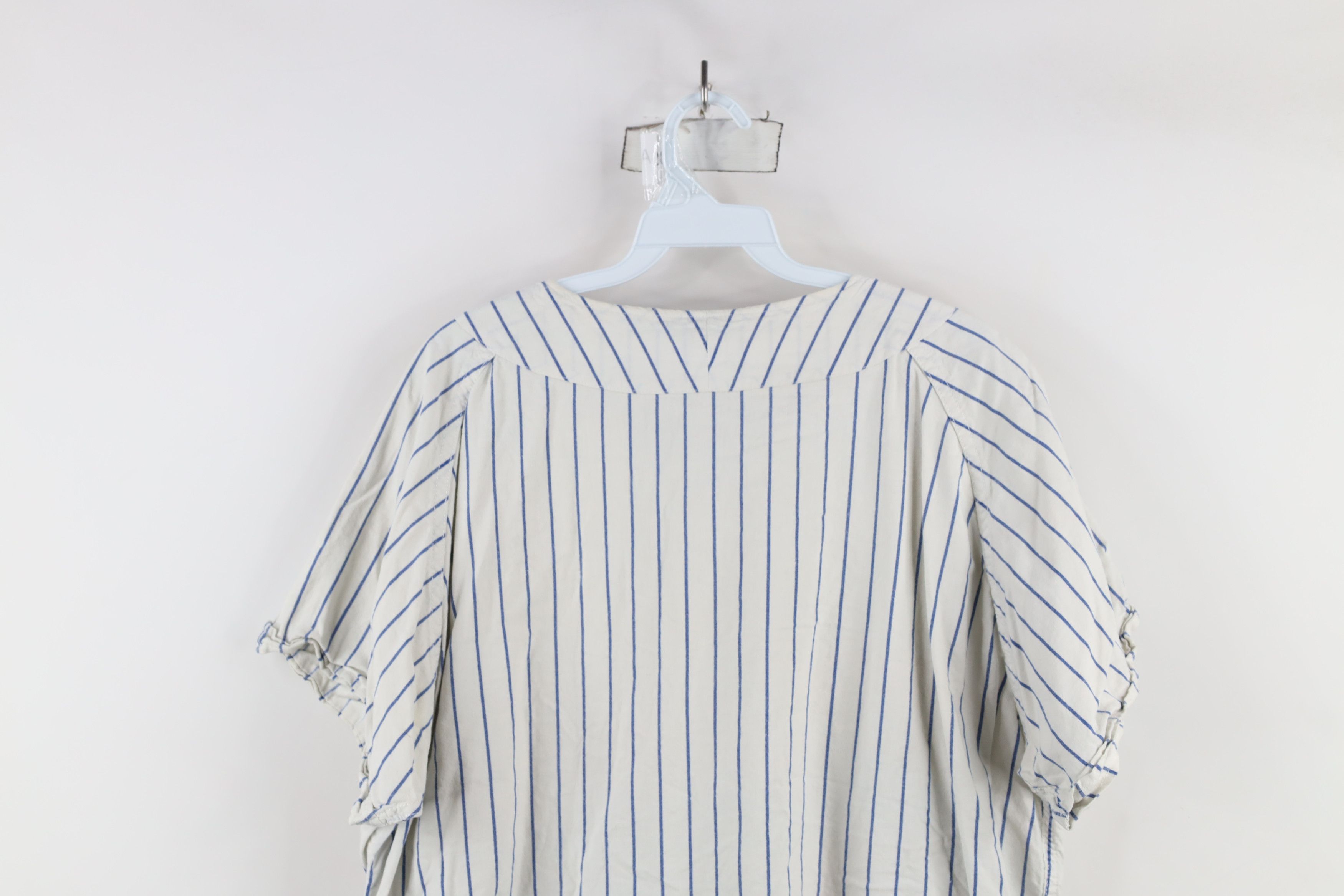 Vintage Vintage 70s Streetwear Thailand Baseball Jersey White Blue Size US XL / EU 56 / 4 - 10 Thumbnail