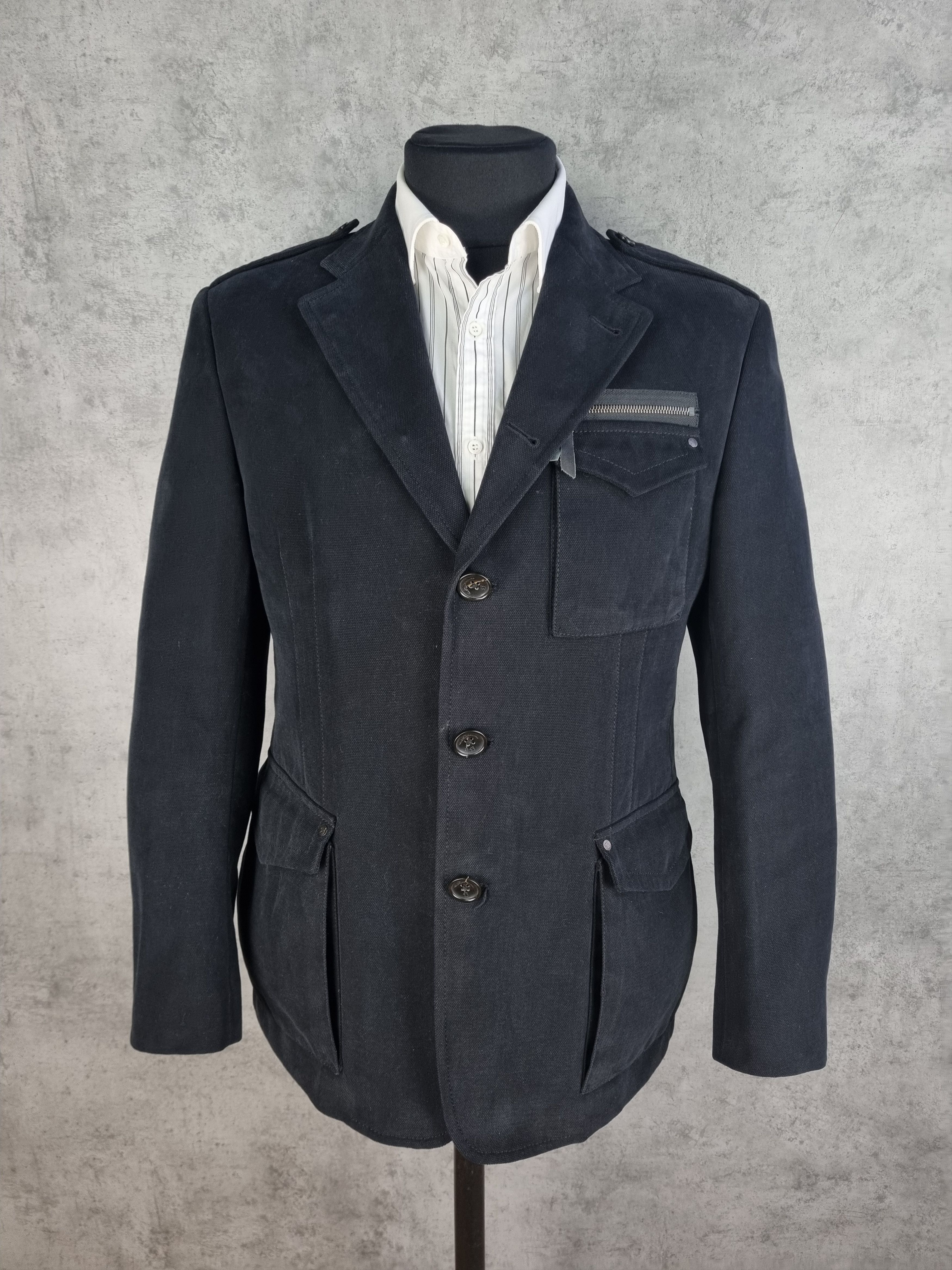 Japanese Brand × Seditionaries Detachable Neck-Blazer Coat Military Style Size US L / EU 52-54 / 3 - 3 Thumbnail