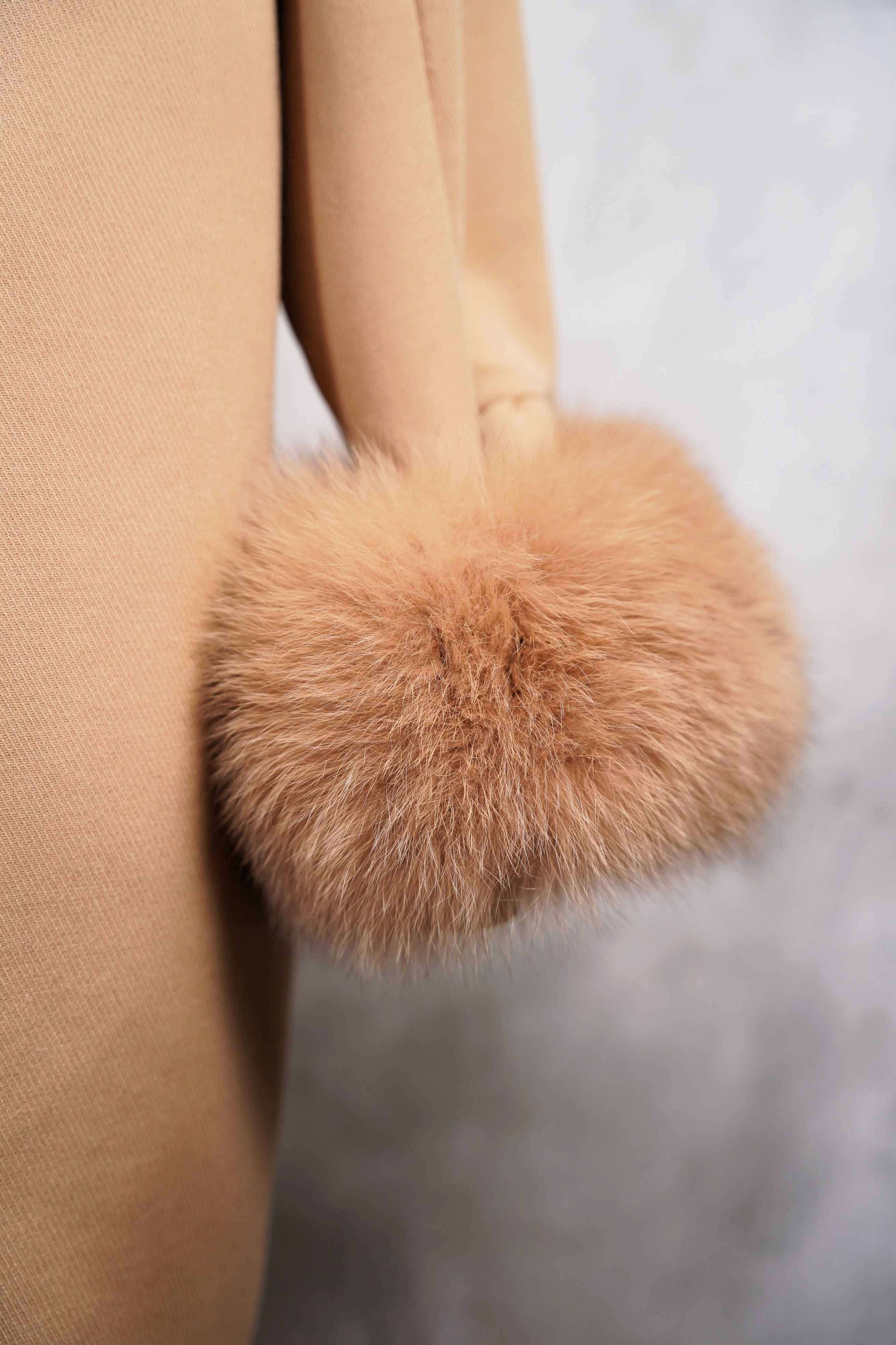 Other Meotine Jacket Coat Trench x Fox Fur Size S / US 4 / IT 40 - 10 Thumbnail
