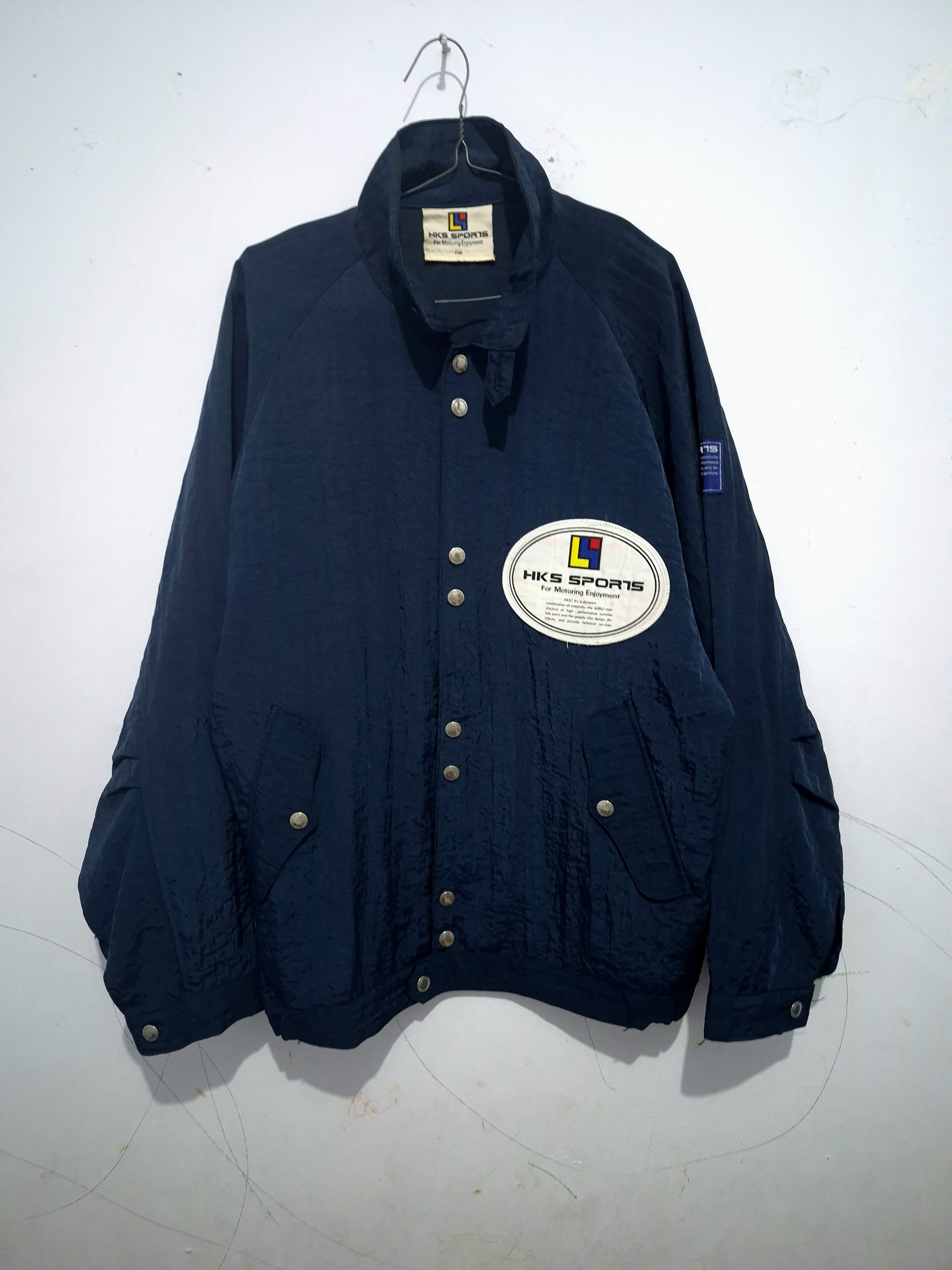 Sports Specialties VINTAGE RACING JACKET 90s HKS SPORTS JDM Size US L / EU 52-54 / 3 - 2 Thumbnail