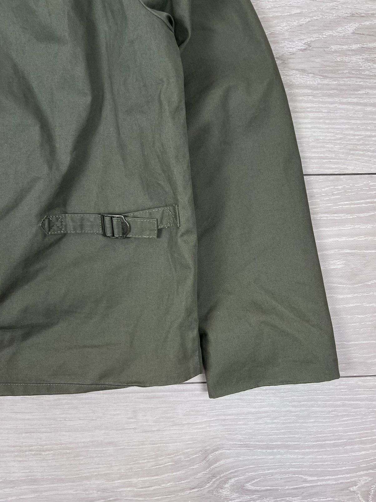 If Six Was Nine Toast Designer Green Canvas Womens Cropped Jacket Size XL / US 12-14 / IT 48-50 - 10 Thumbnail