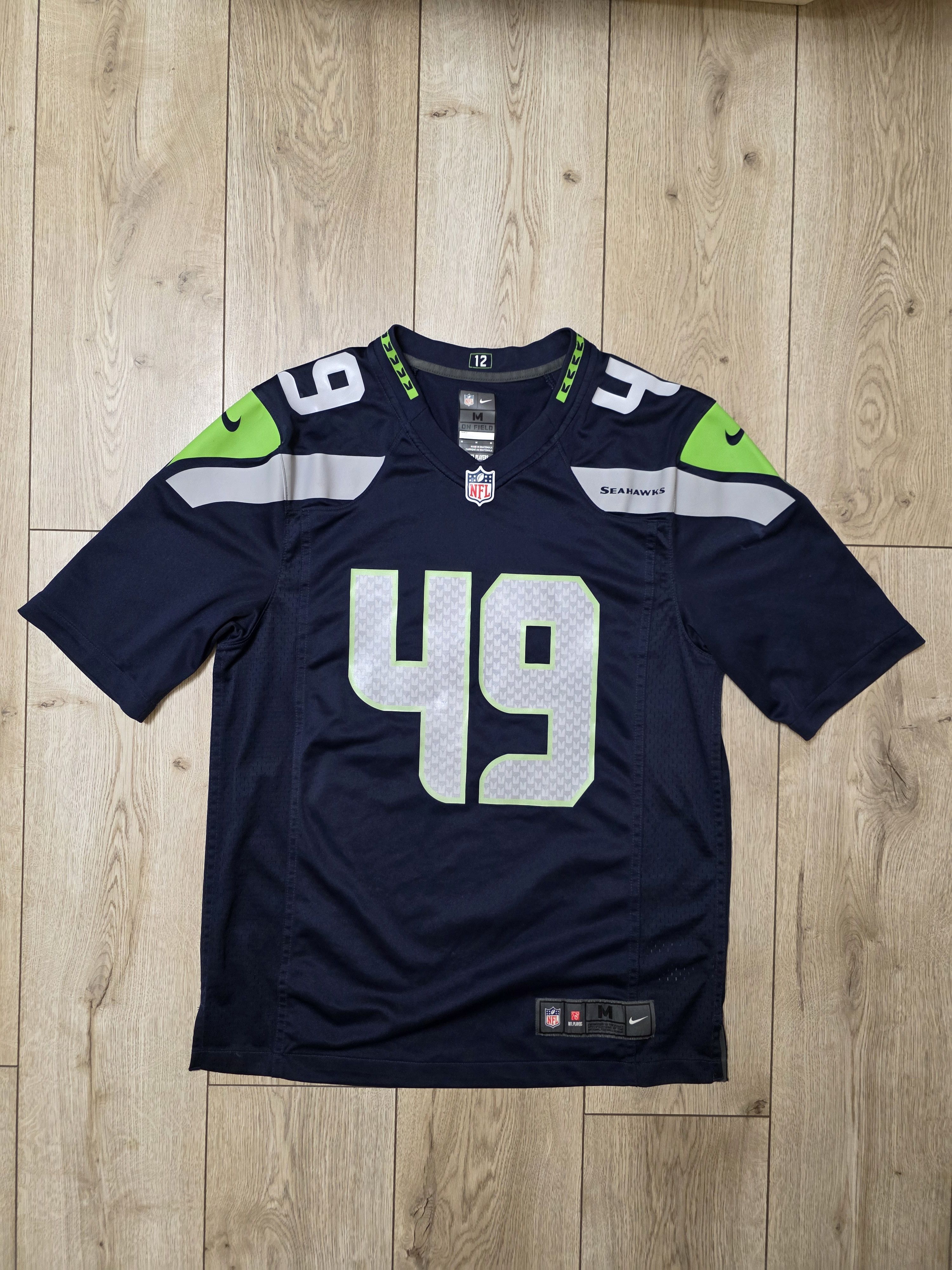NFL SEATTLE SEAHAWKS JERSEY GRIFFIN JERSEY NFL AMERICAN FOOTBALL Size US M / EU 48-50 / 2 - 1 Thumbnail