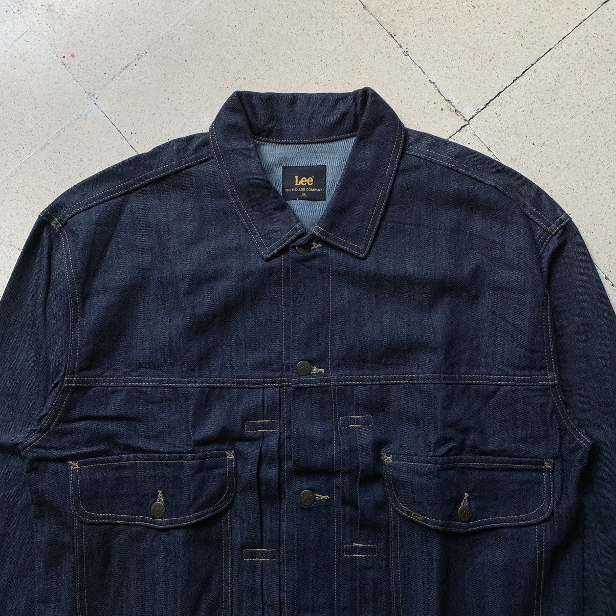 Lee 2000s Lee Denim Jacket Type 2 Big Pocket Ifsix Lgb Style Size US XL / EU 56 / 4 - 2 Thumbnail