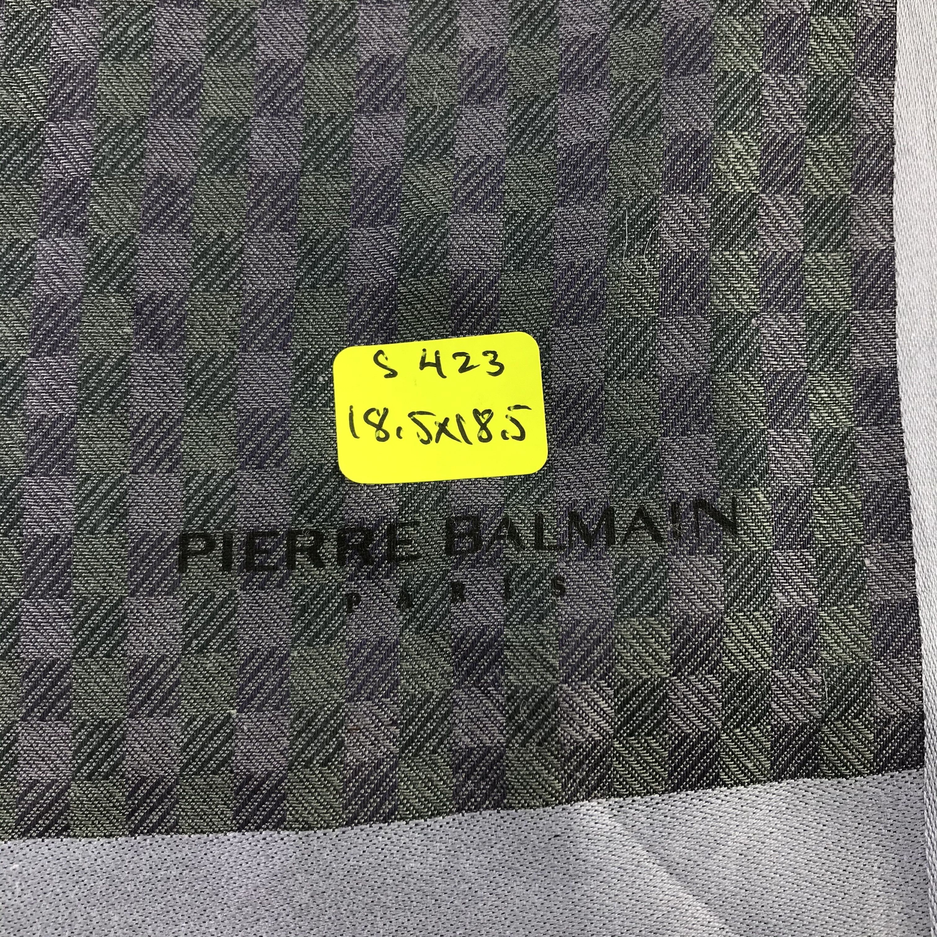 Pierre Balmain × Vintage Pierre Balmain Bandana / Handkerchief / Neckerchief - S423 Size ONE SIZE - 5 Thumbnail