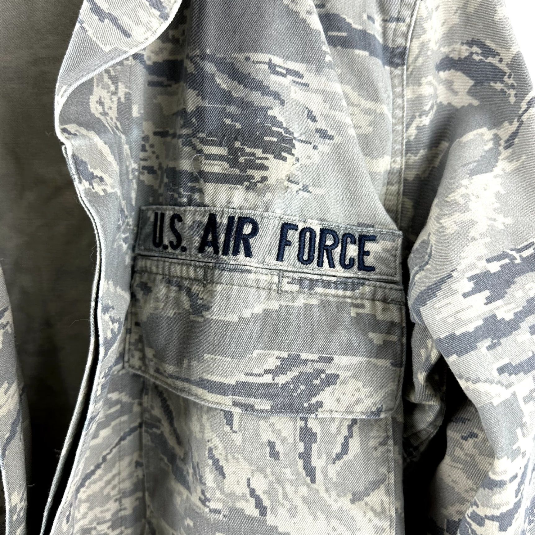 Vintage Vintage U.S. Military Air Force Camo Utility Jacket Men’s 40XL Camouflage Cotton Blend All Seasons Size US XXL / EU 58 / 5 - 2 Thumbnail