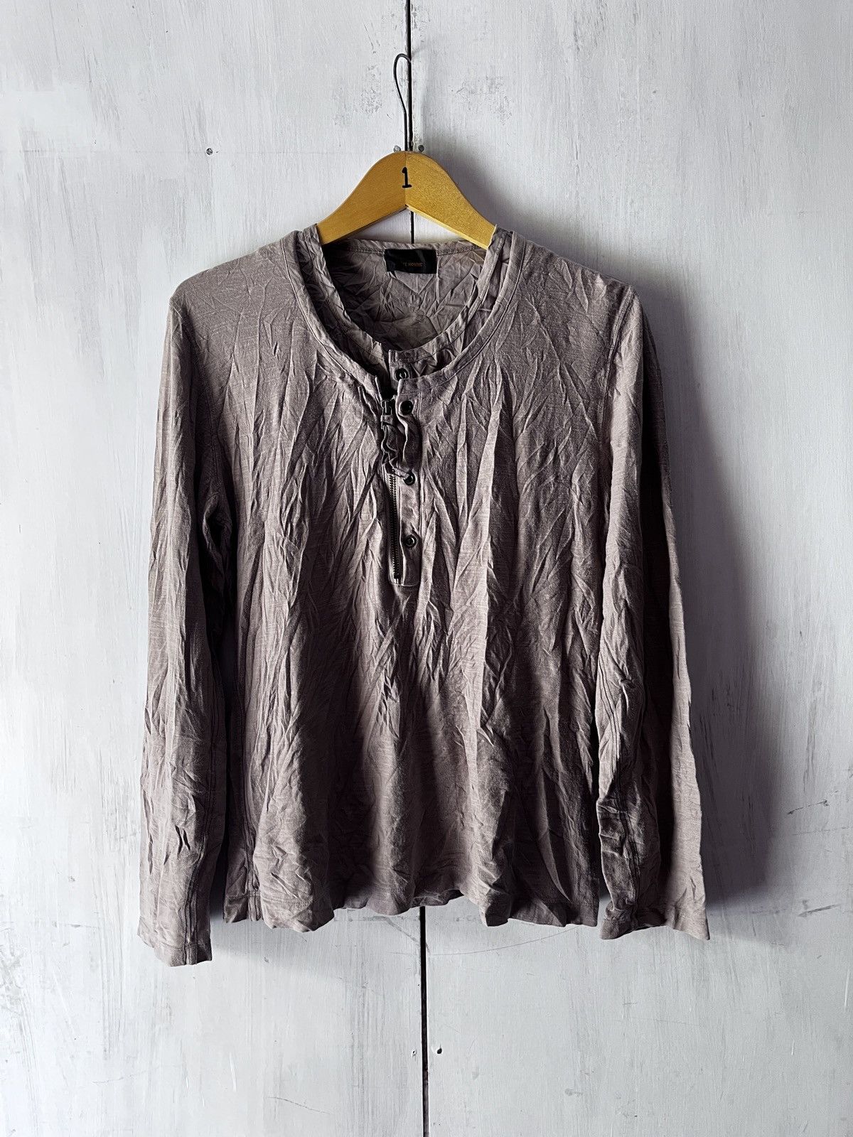 Issey Miyake Tete Homme Bondage Long sleeve Size US M / EU 48-50 / 2 - 1 Thumbnail