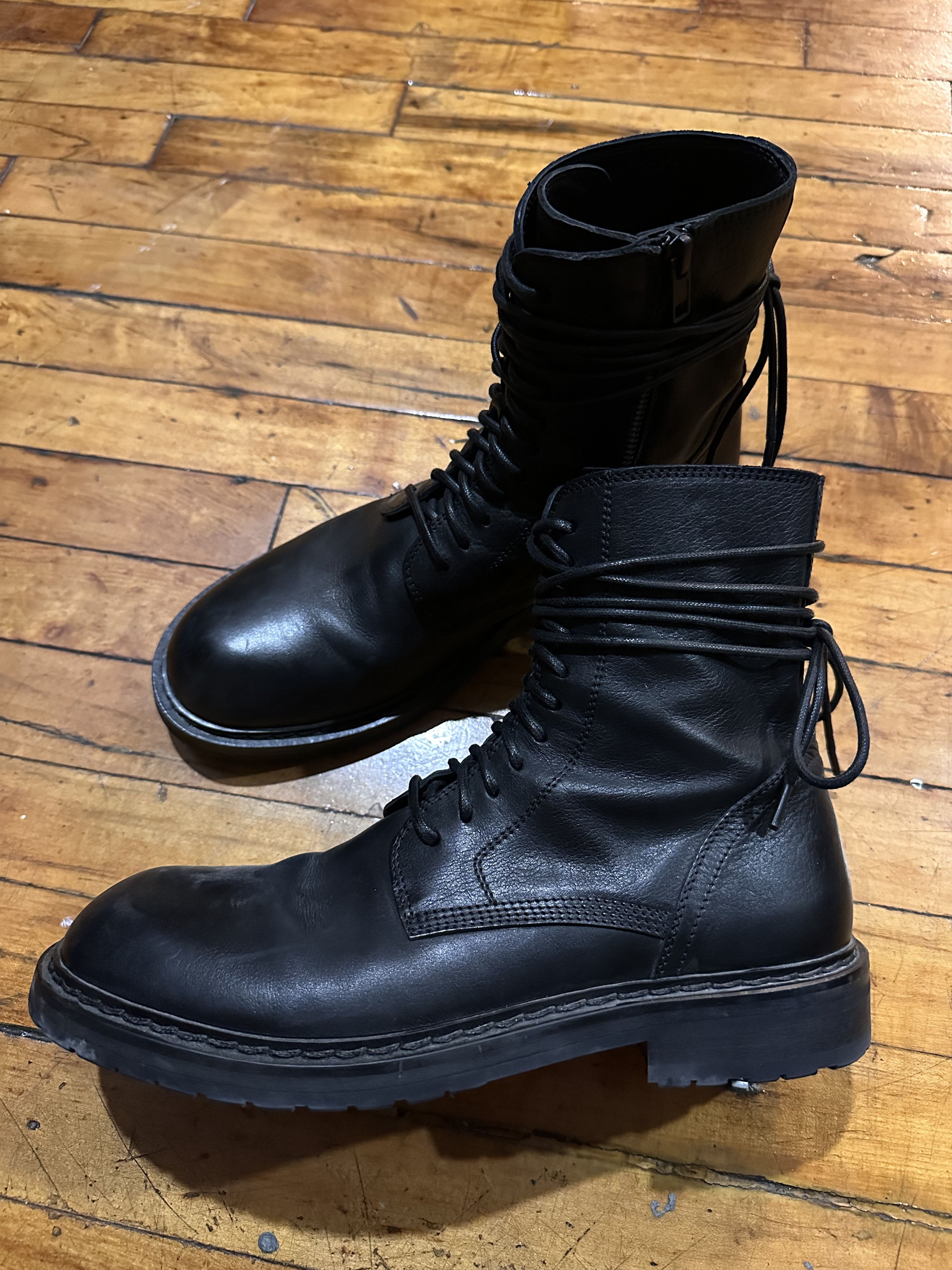 Ann Demeulemeester Ann Demeulemeester Danny Leather Ankle Boots