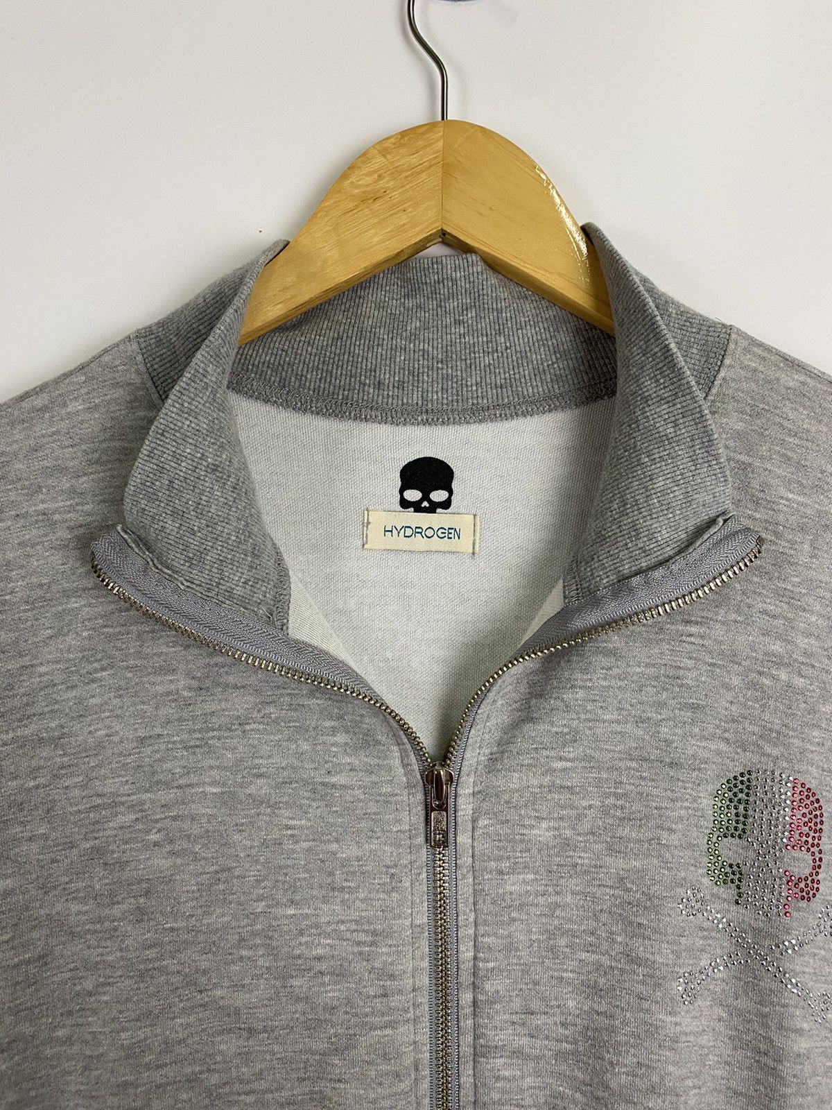 HYDROGEN × Vintage Vintage Hydrogen Sweater Zipper Size US S / EU 44-46 / 1 - 9 Thumbnail