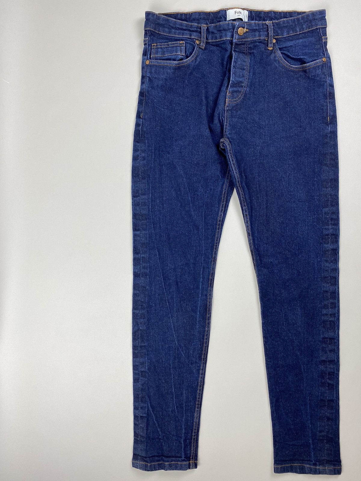 Folk Folk men’s Selvedge Denim Jeans Size US 34 / EU 50 - 2 Thumbnail