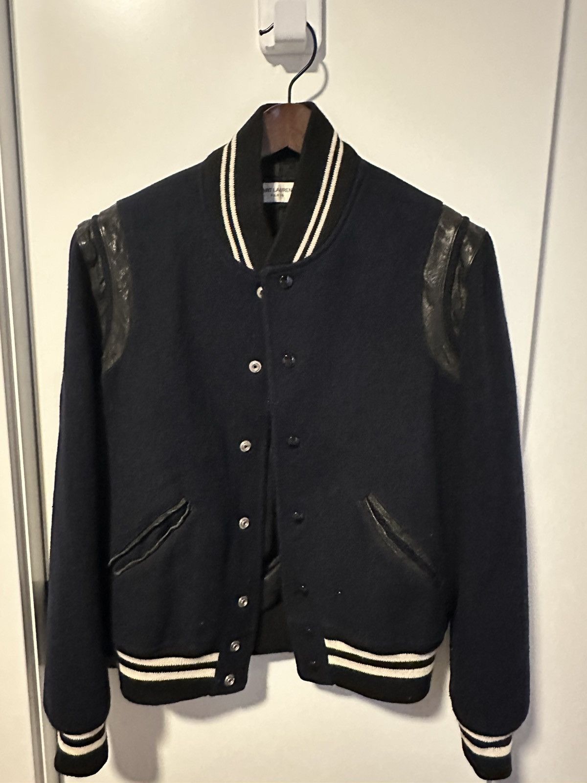 Saint Laurent Paris Saint Laurent Paris Teddy Jacket (Cropped