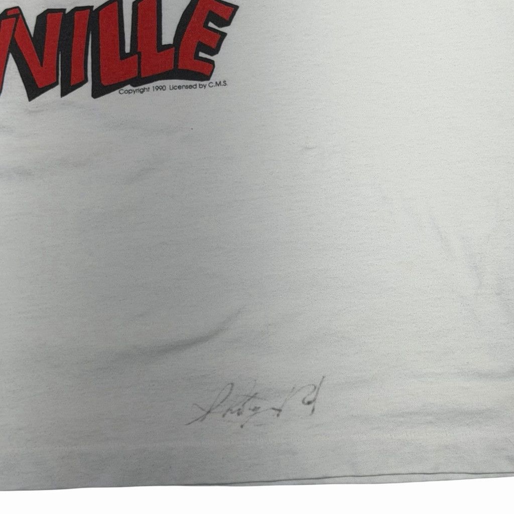 Fruit Of The Loom Shotgun Red Nashville Tee 3X USA Single Stitch Autographed Size US XXL / EU 58 / 5 - 5 Thumbnail