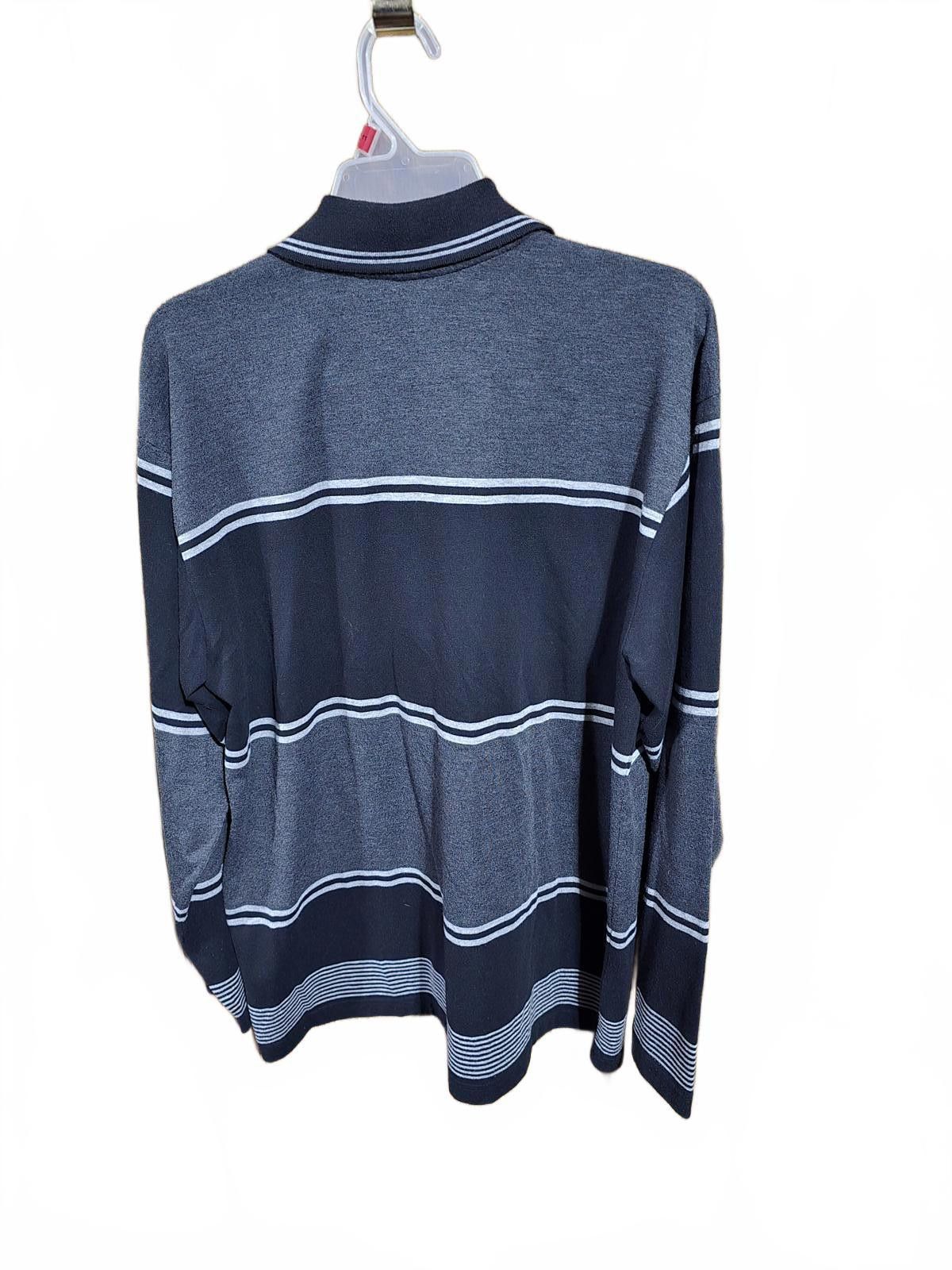 Guess Guess Jeans USA Men's Long Sleeve Polo Shirt Black & Gray Size US L / EU 52-54 / 3 - 2 Thumbnail