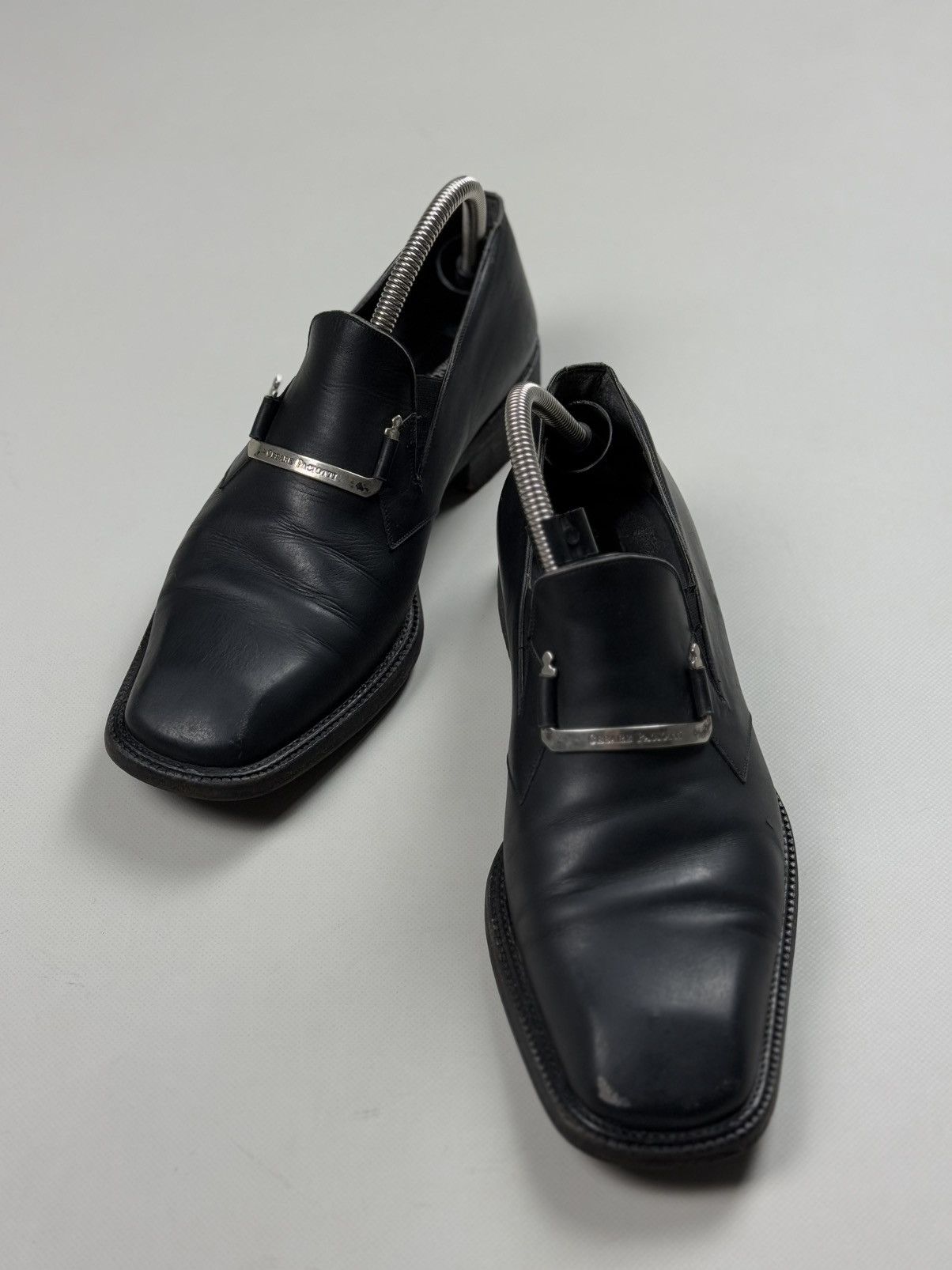 Vintage Cesare Paciotti Vintage Men’s Leather Formal Loafers Shoes Size US 8 / EU 41 - 19 Thumbnail