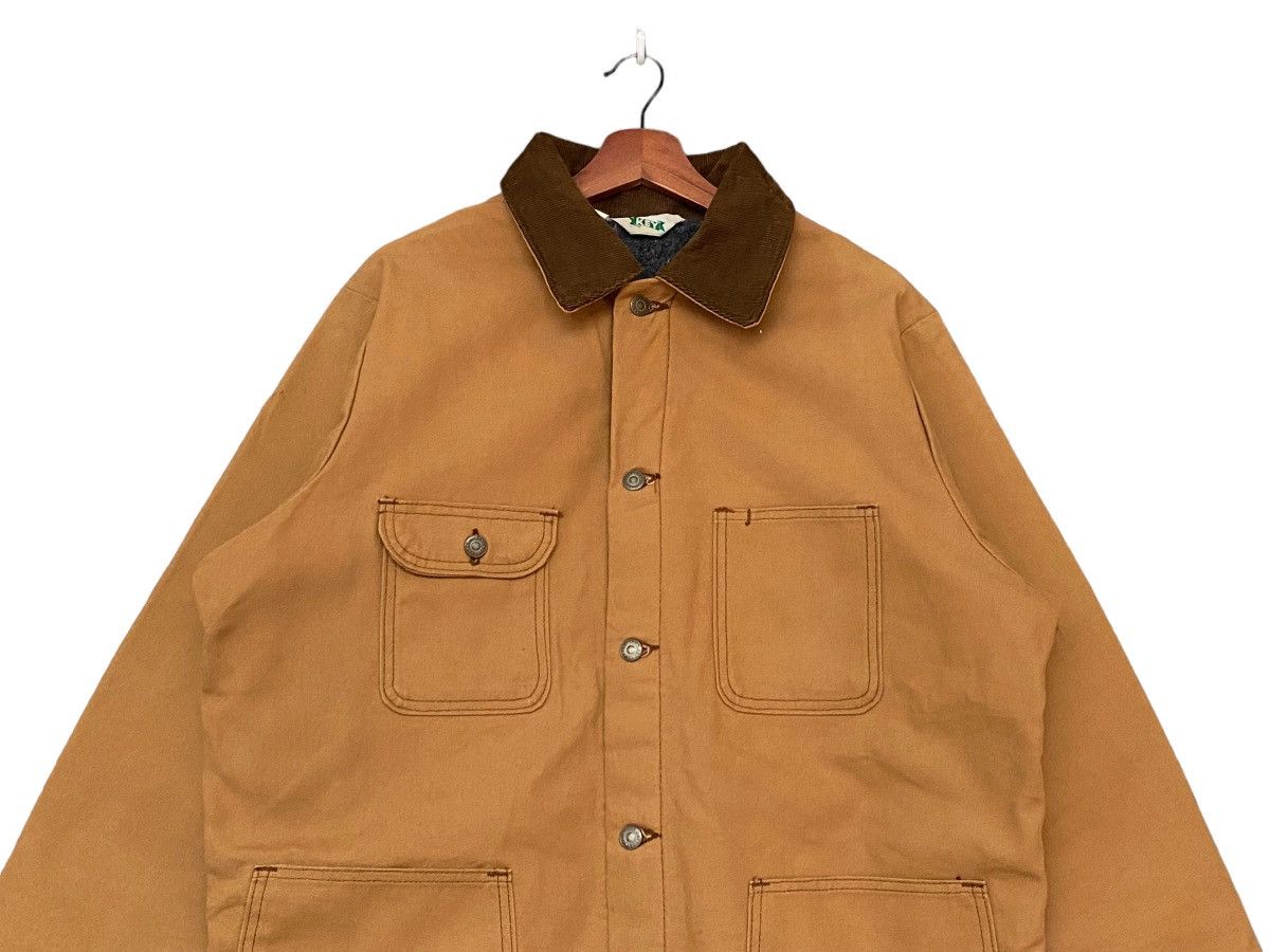 Designer × Vintage Vintage Brand KEY Duck Blanked Lined Chore Jacket 1980s Size US M / EU 48-50 / 2 - 6 Thumbnail