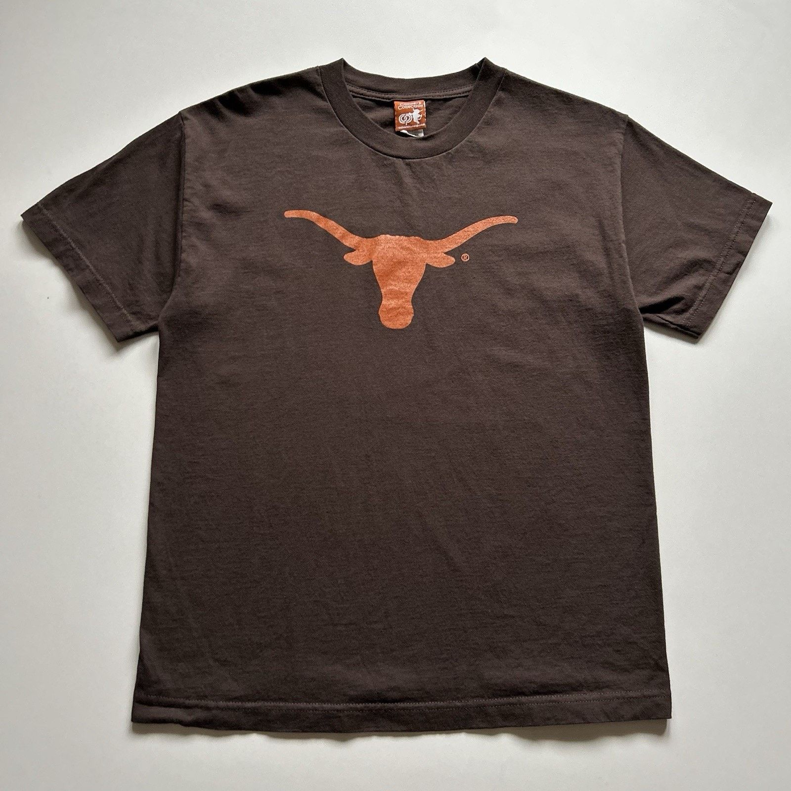 Vintage Texas Longhorns Shirt Medium Y2K NCAA Logo Graphic